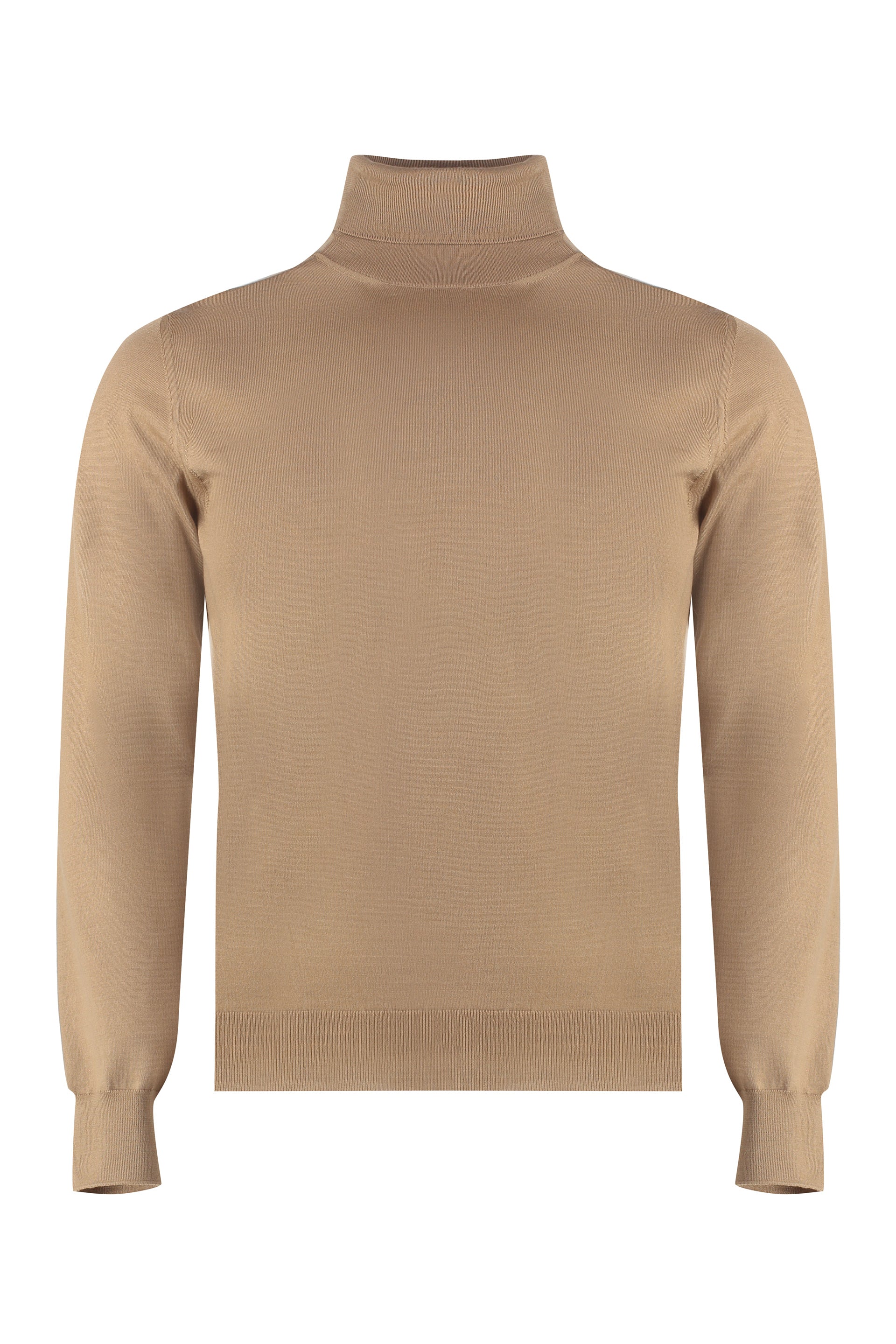 Turtleneck wool pullover