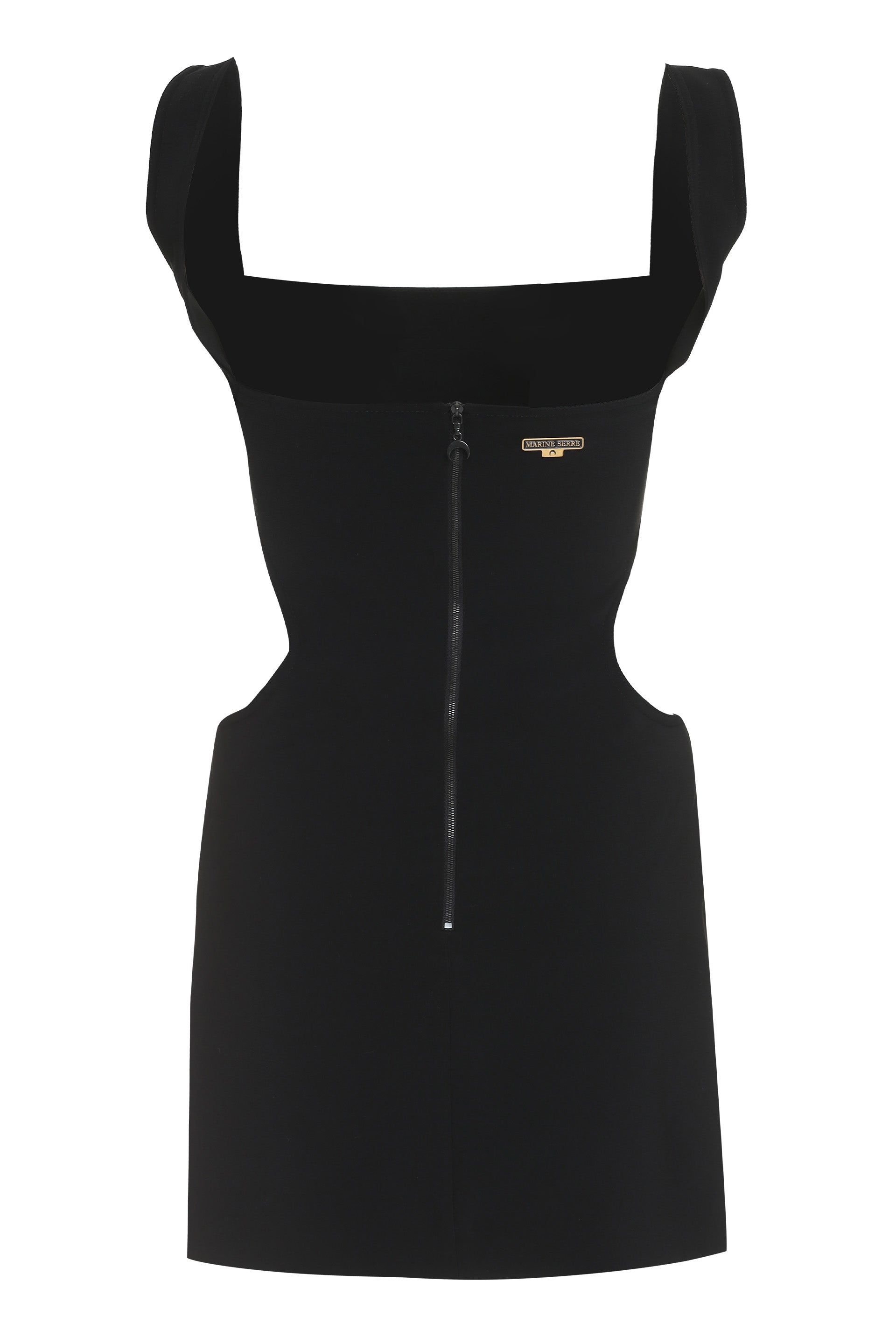 Cut-out detail sweater dress