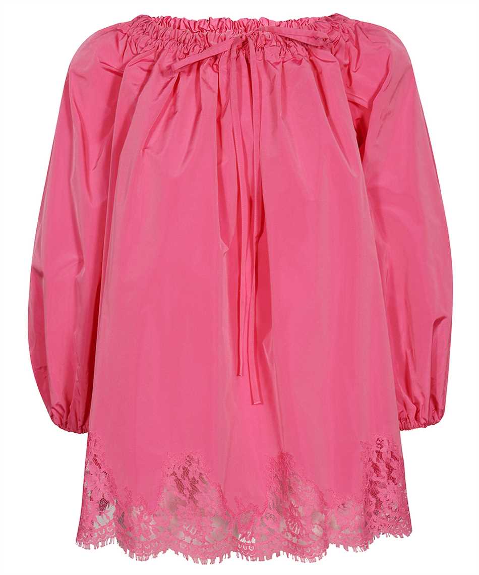 Gathered neckline blouse