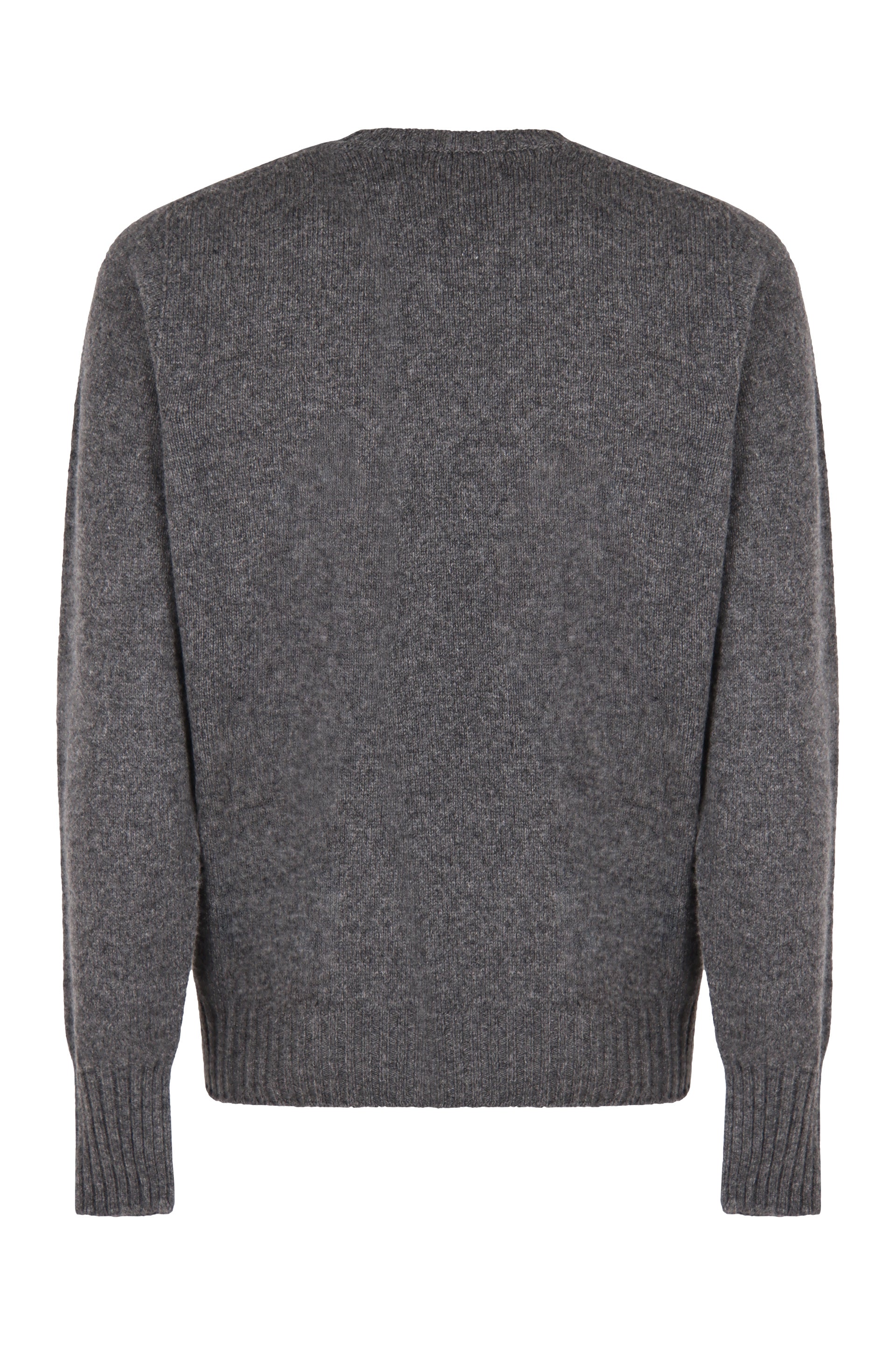 Wool crew-neck pullover