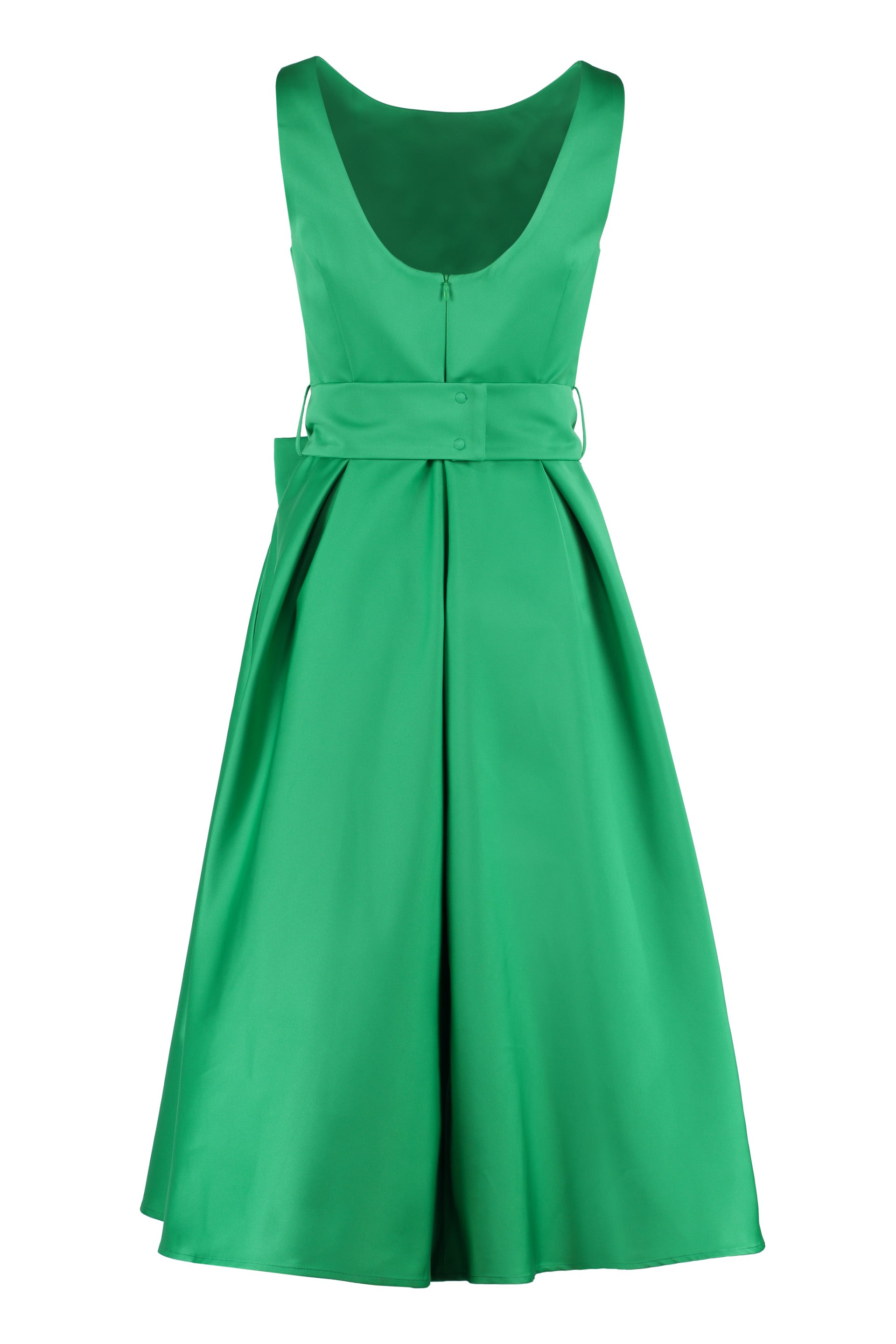 Belted waist dress