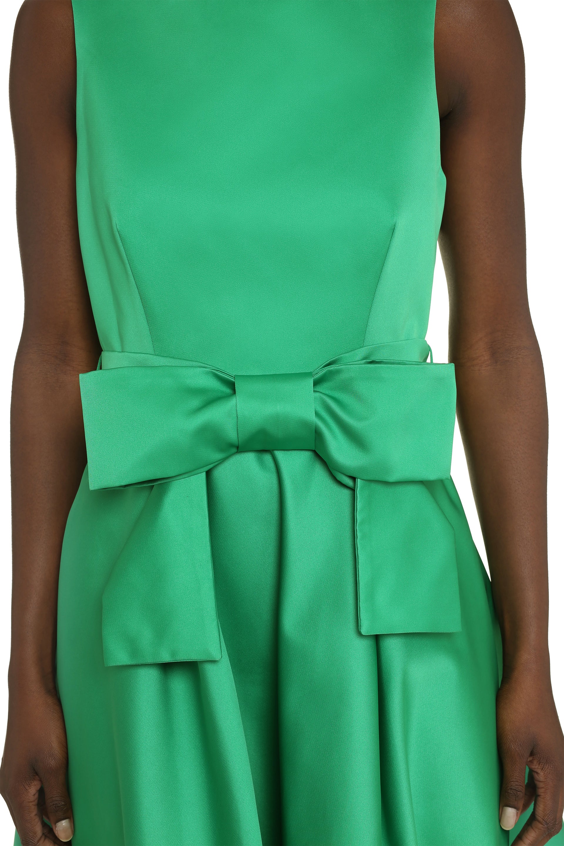 Belted waist dress