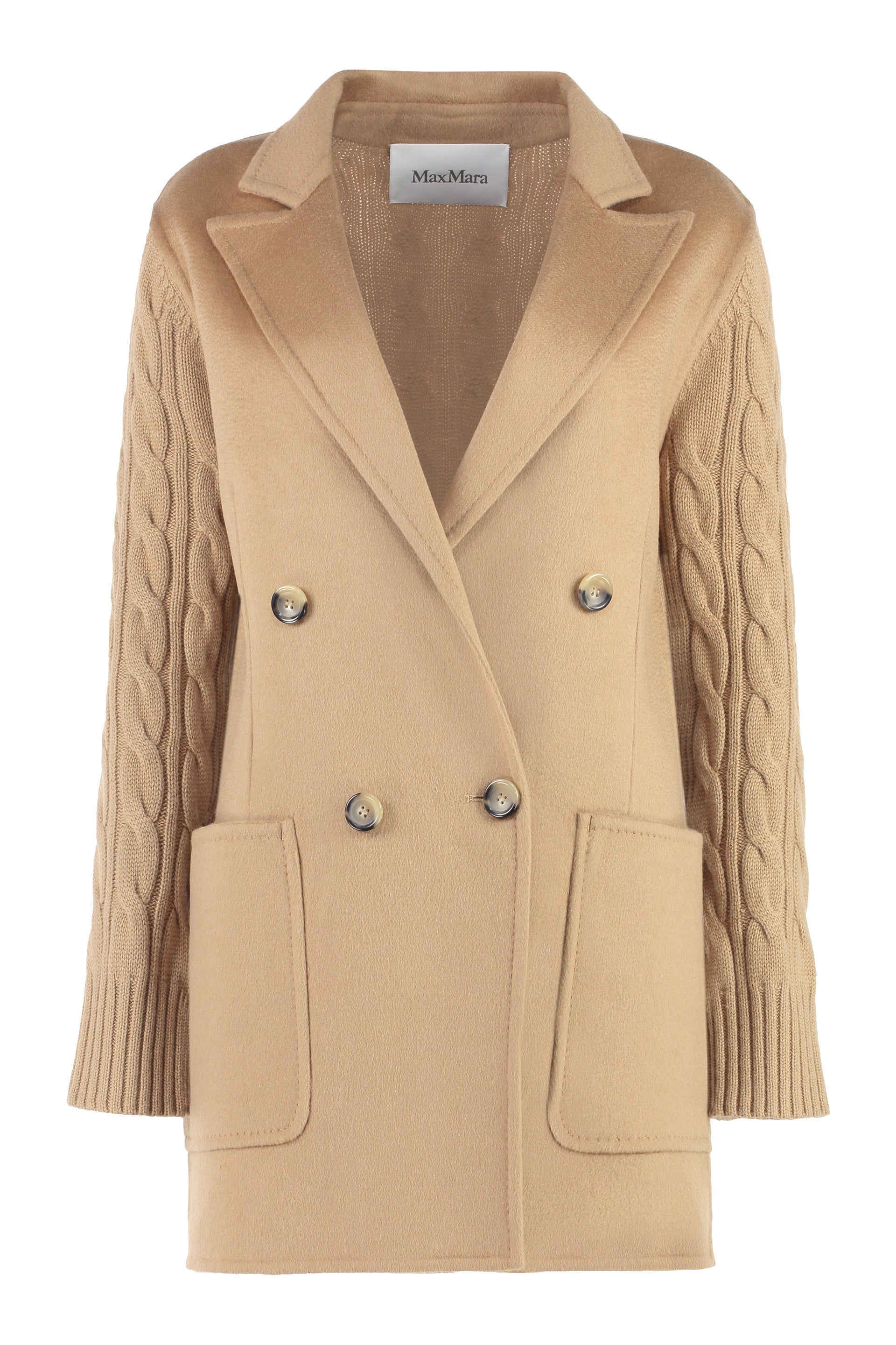 Dalida double-breasted coat