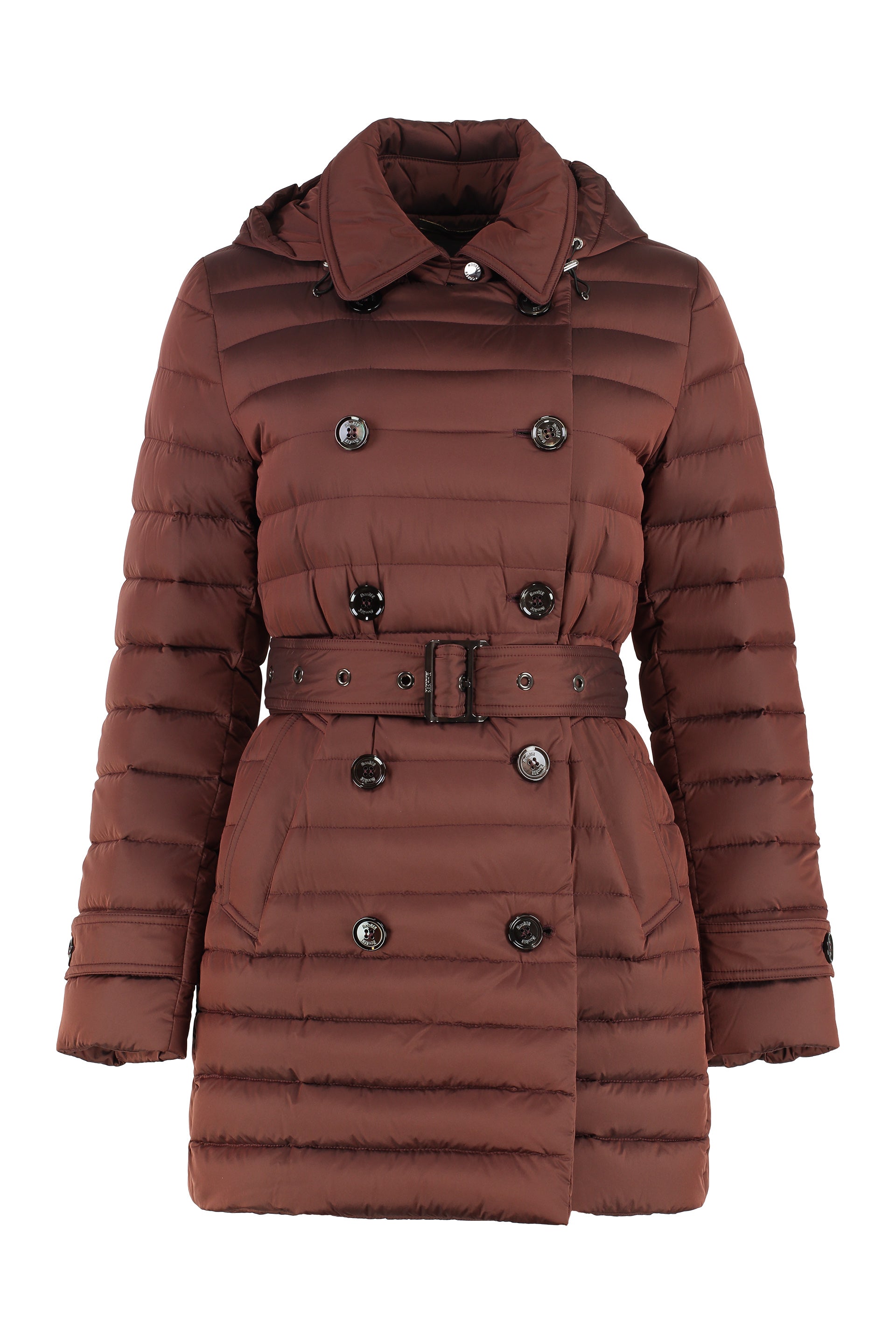 Danuja Hooded nylon down jacket