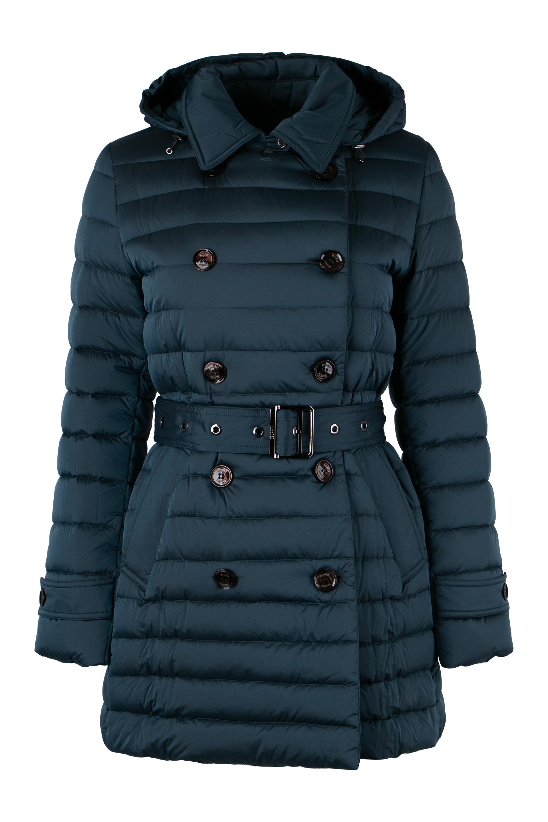 Danuja Hooded nylon down jacket