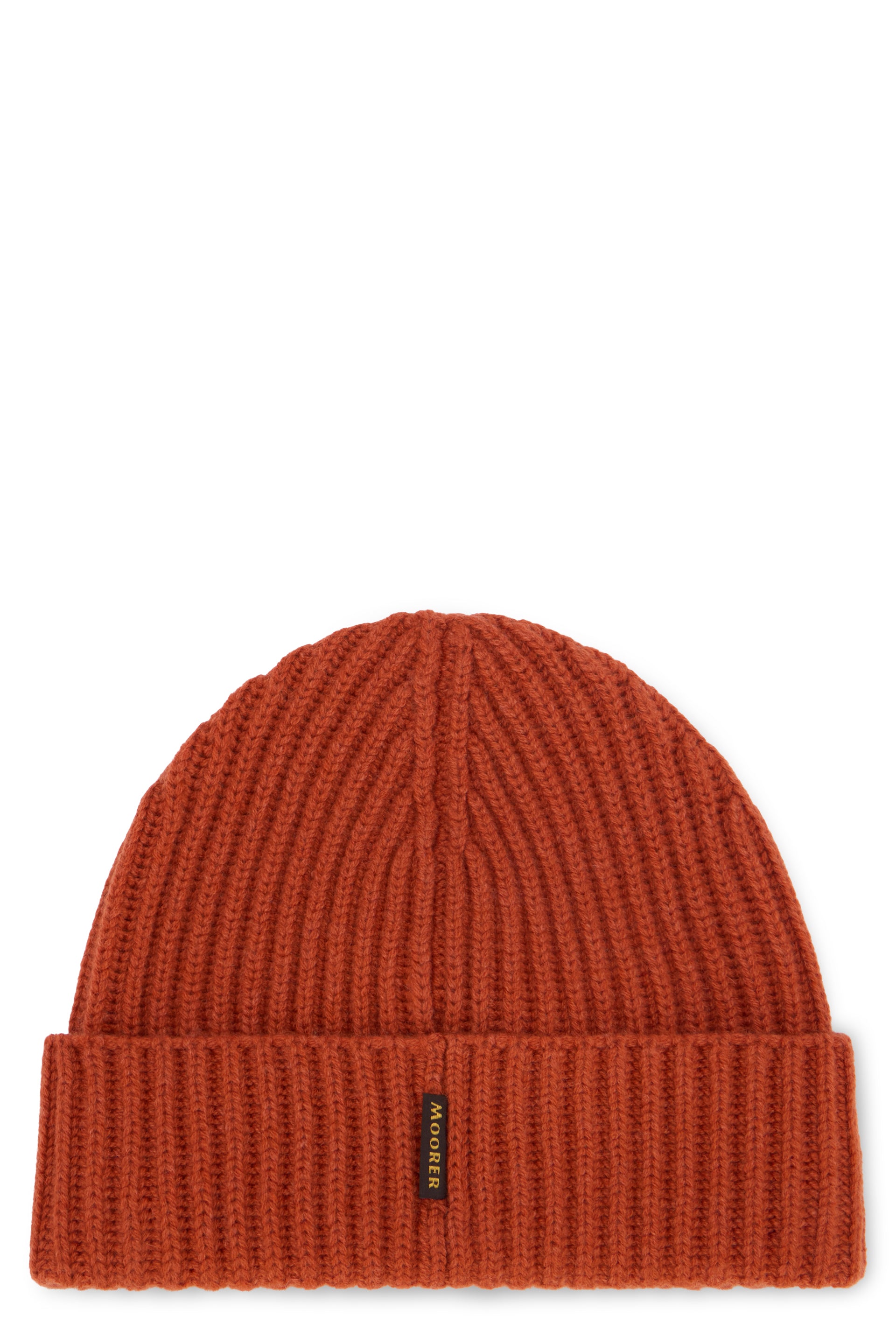 Orange hat with a warm and versatile design.