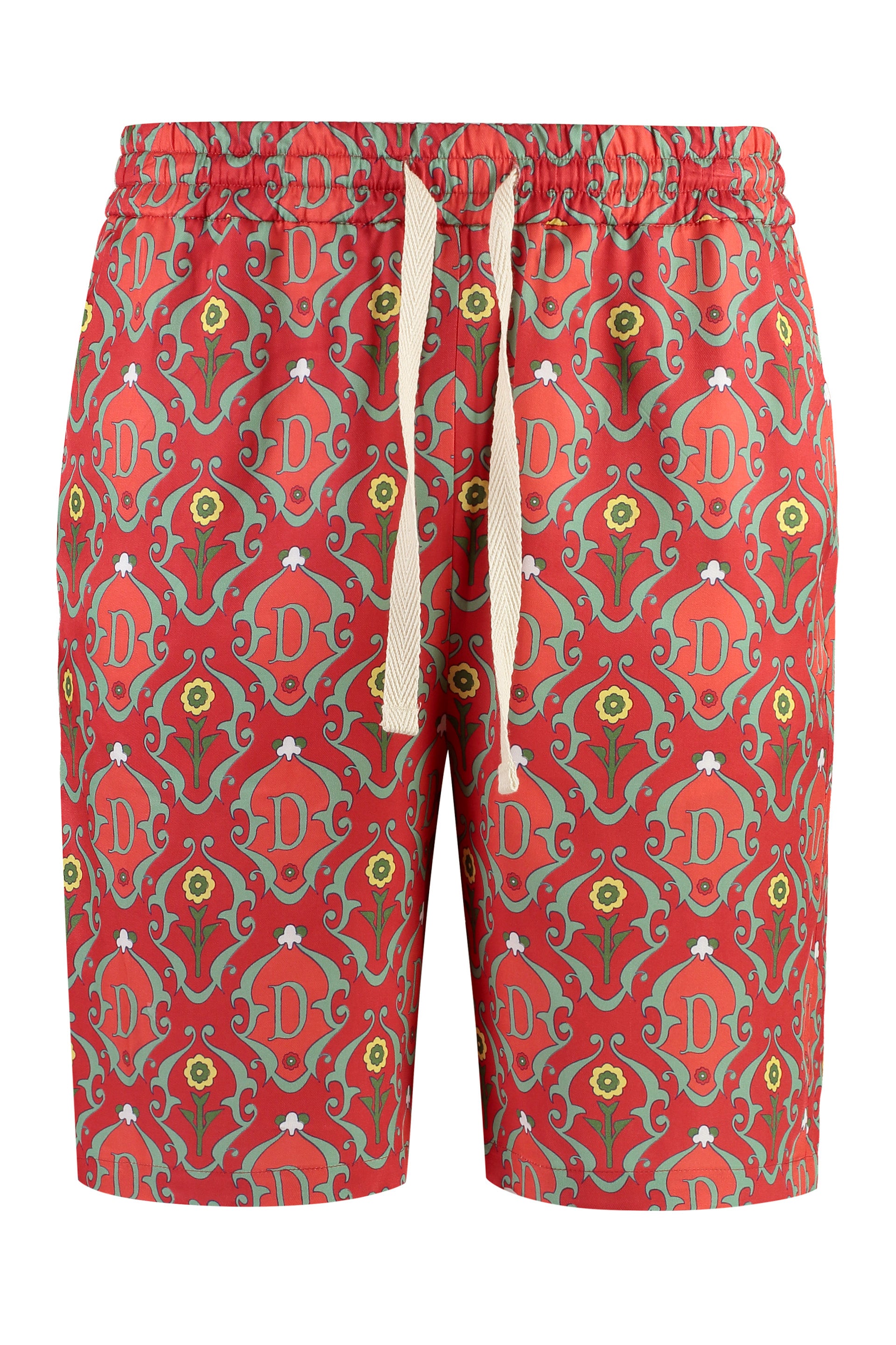 Ornements printed bermuda shorts