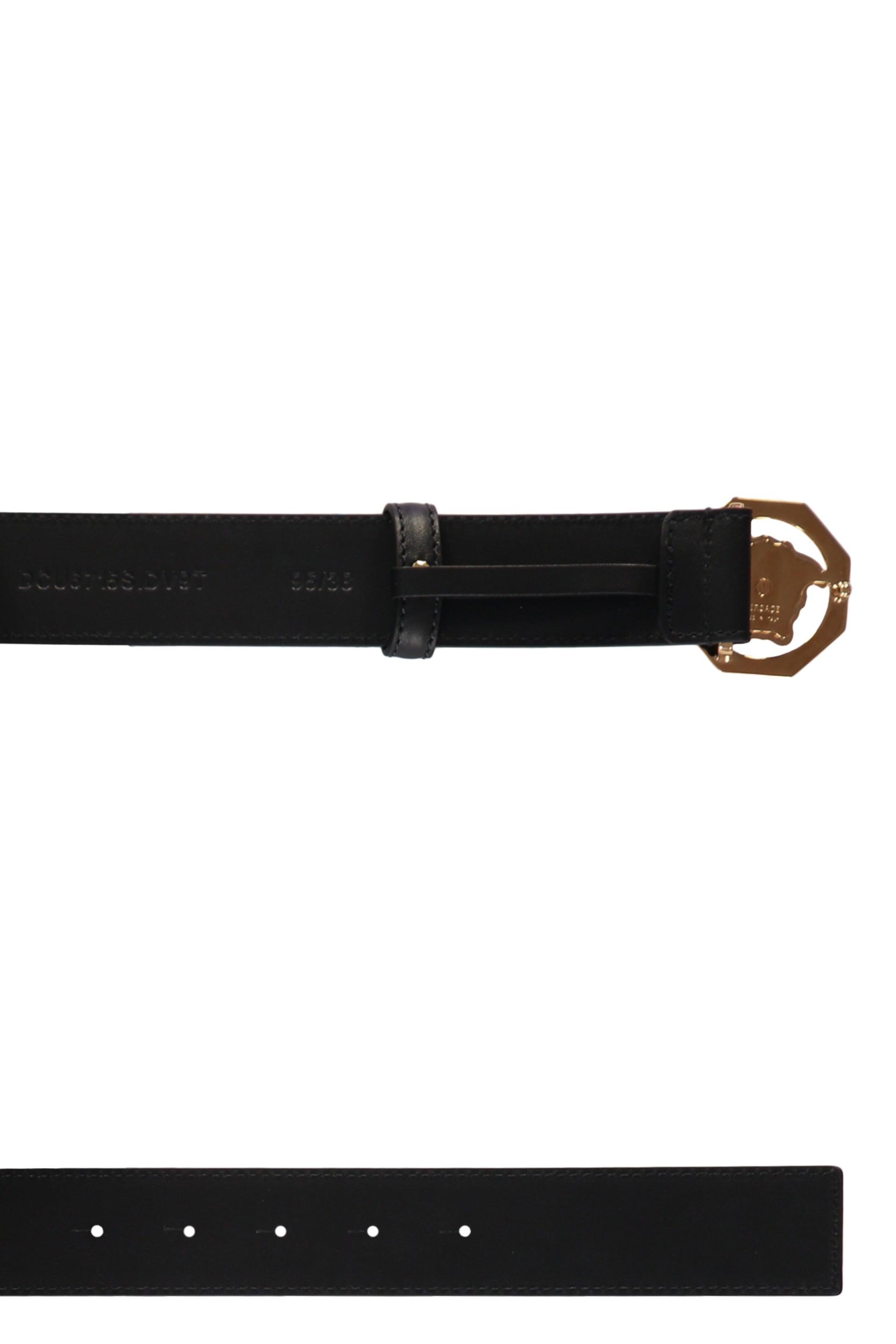Leather belt