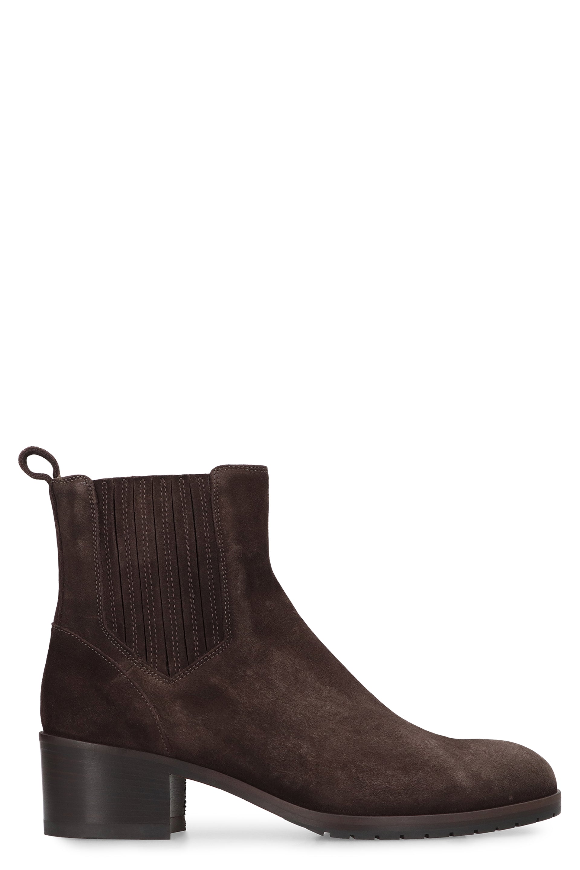 Suede ankle boots