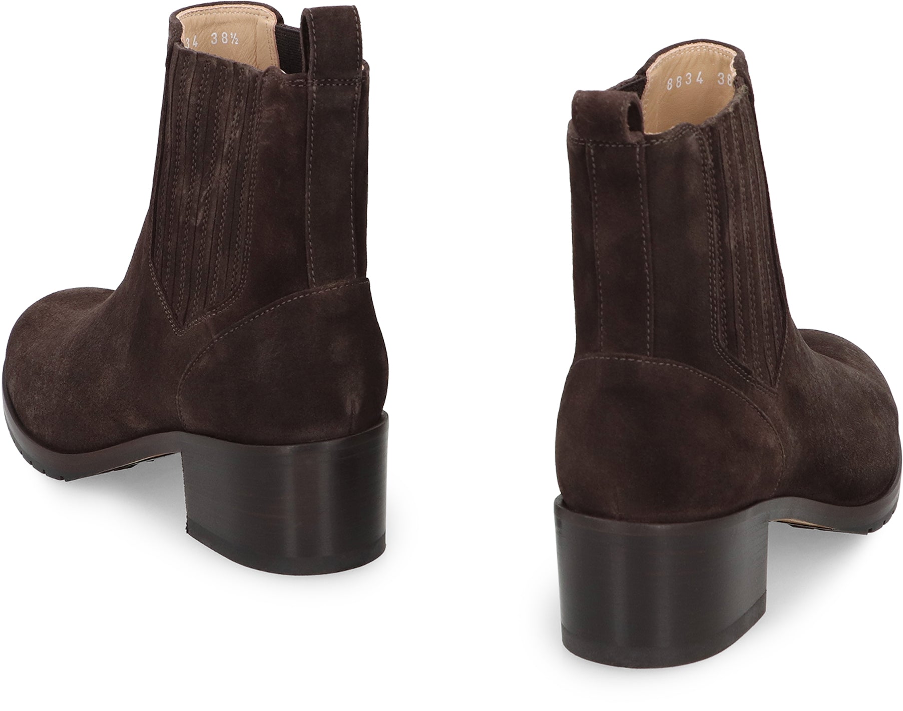 Suede ankle boots