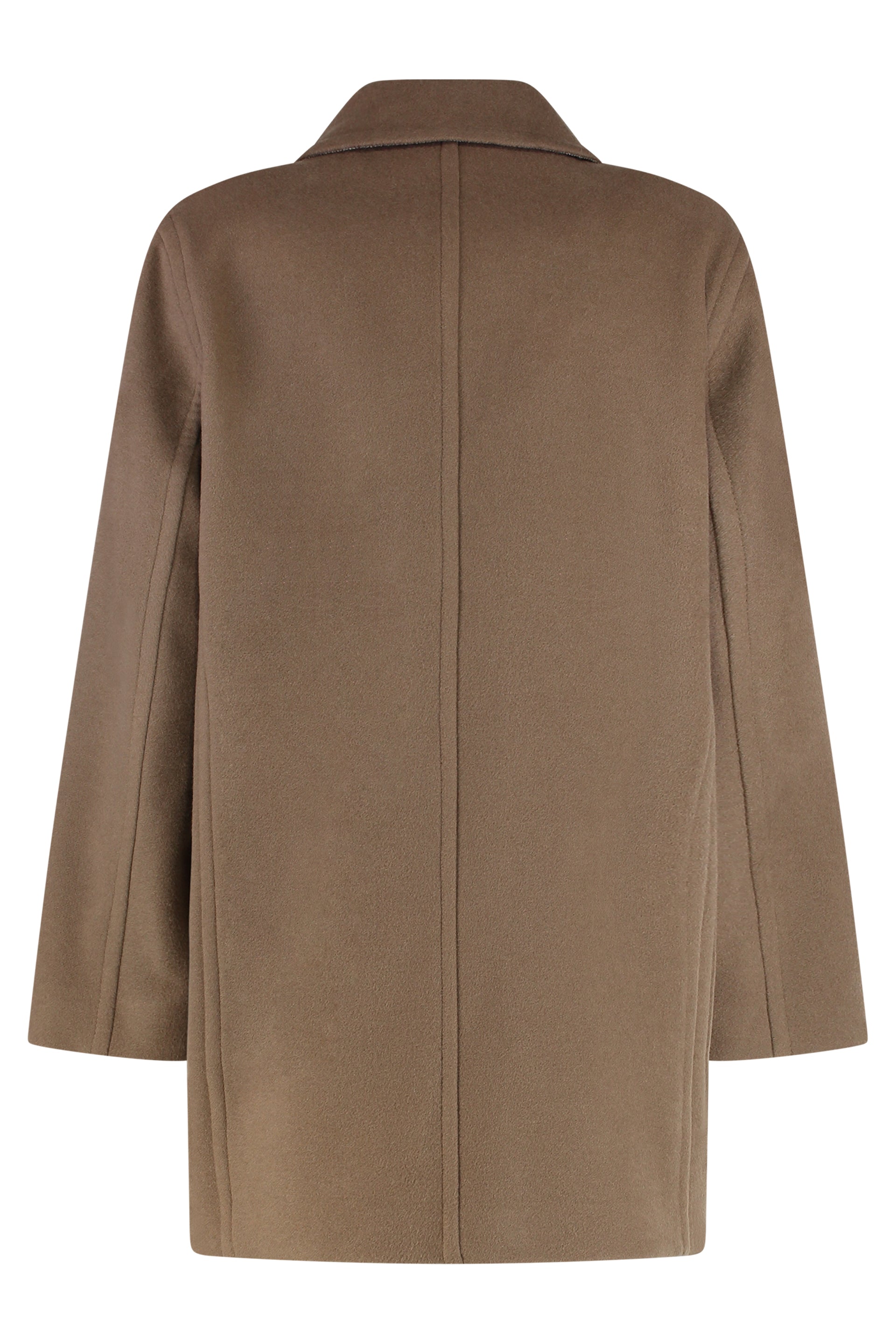 Deletta wool and cashmere coat