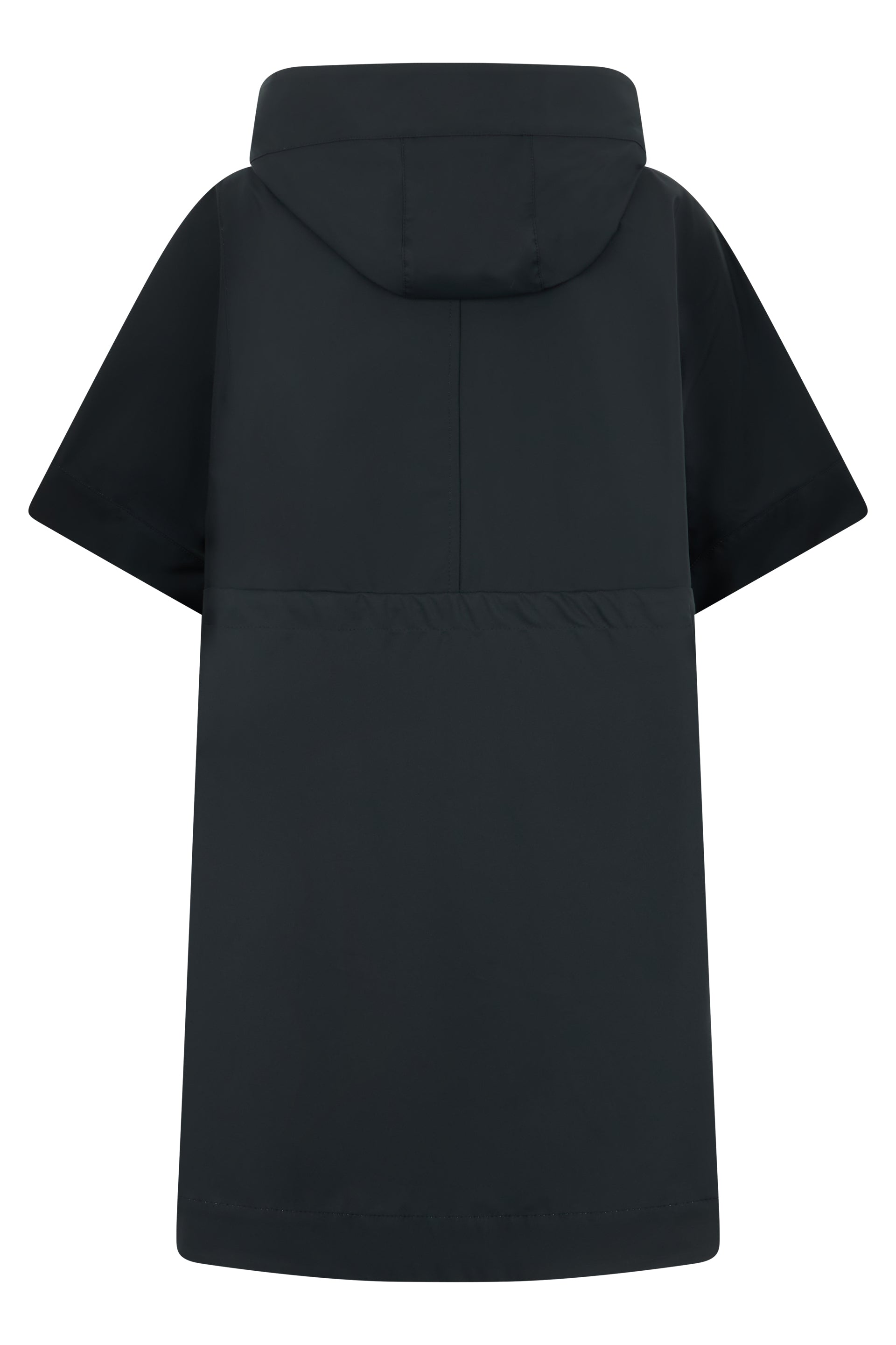 Dark blue technical cape, versatile and casual
