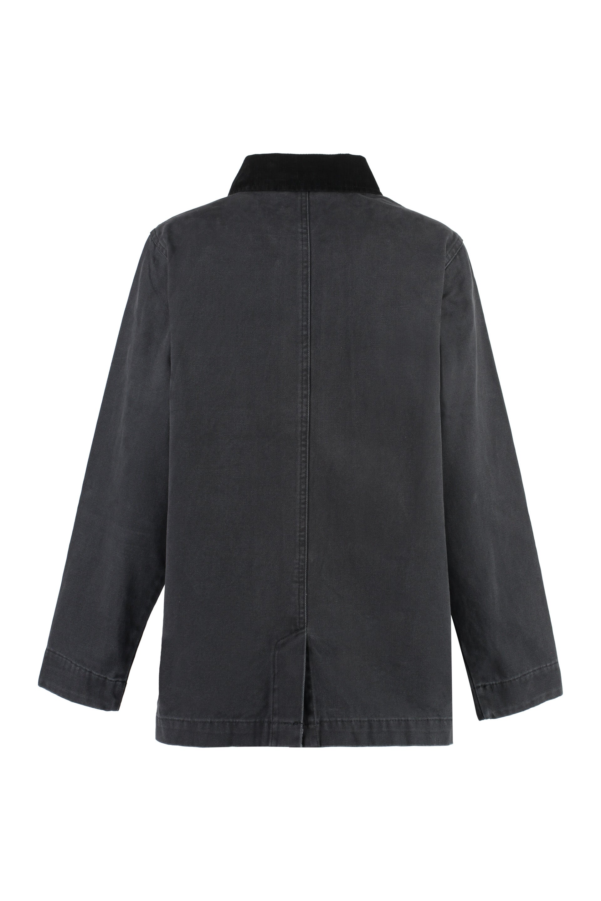 Button-front cotton jacket