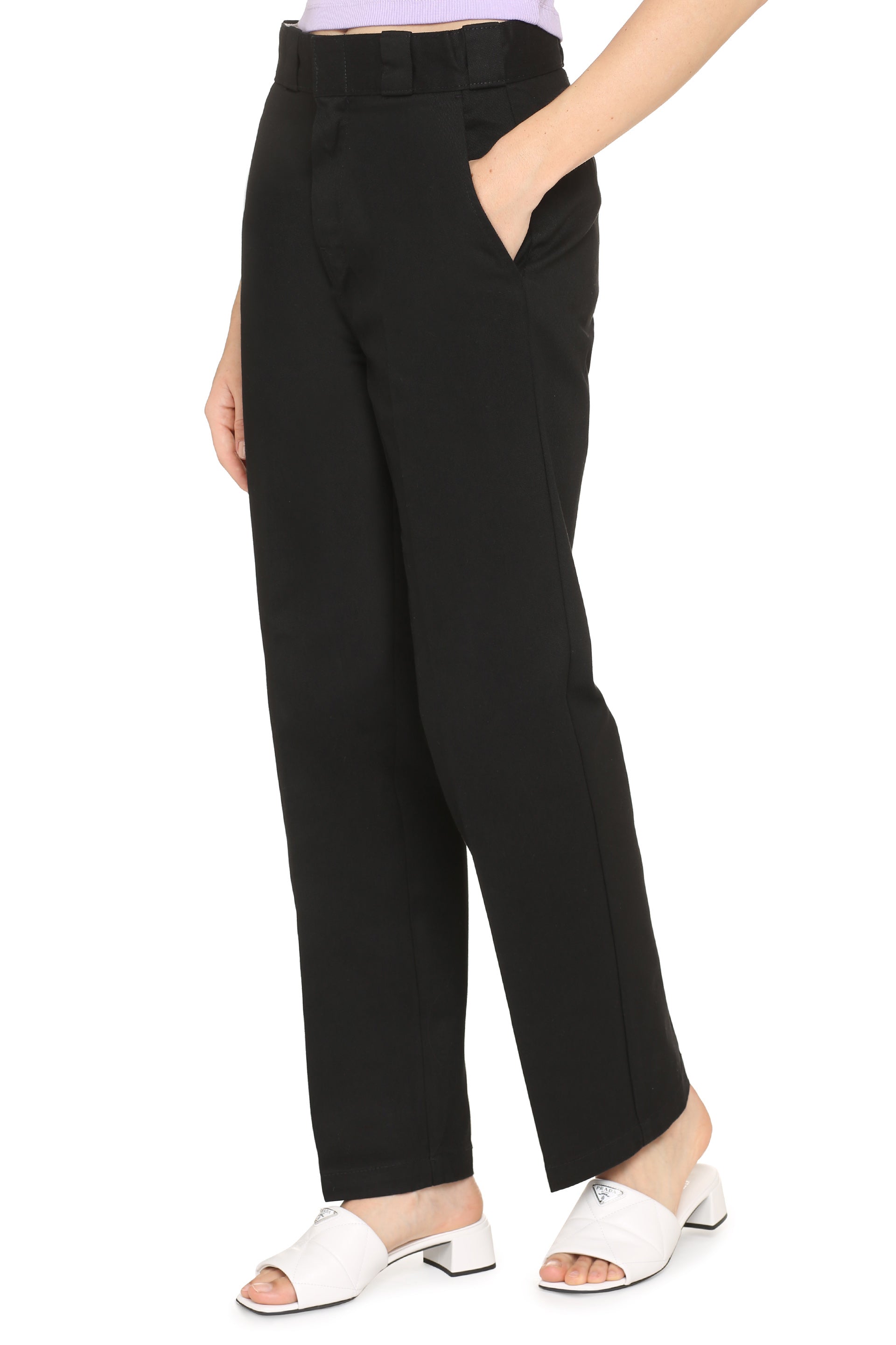 Elizaville straight-leg trousers