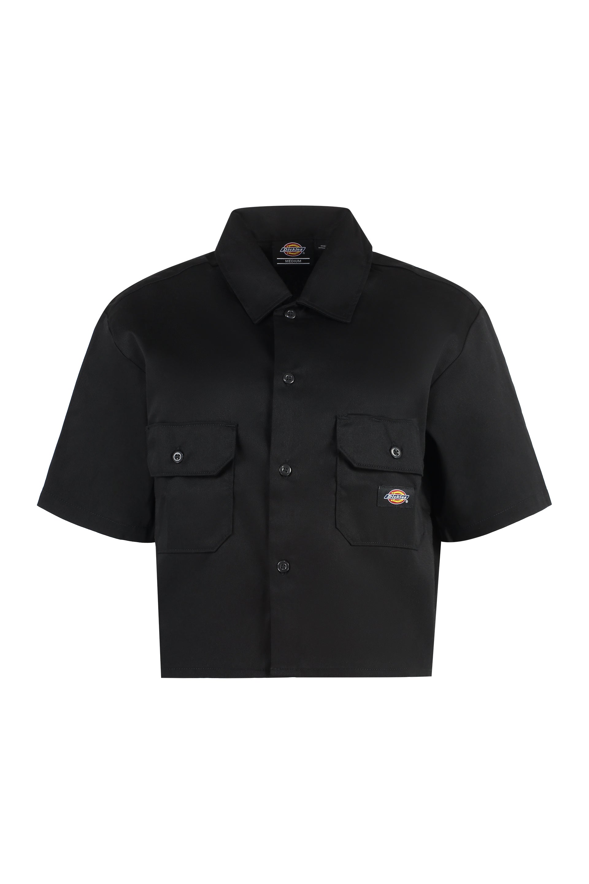 Short sleeve cotton shirt