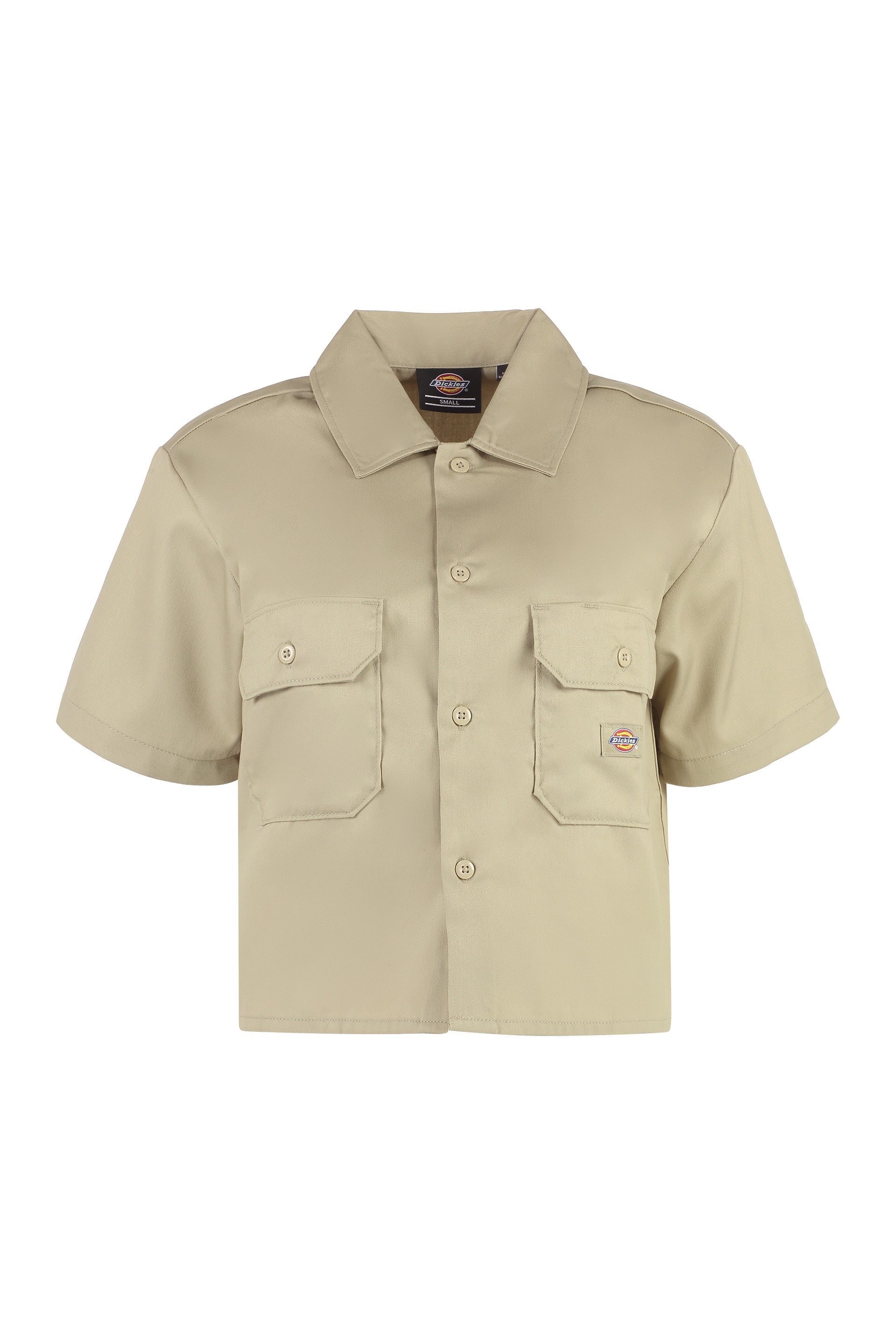 Short sleeve cotton shirt