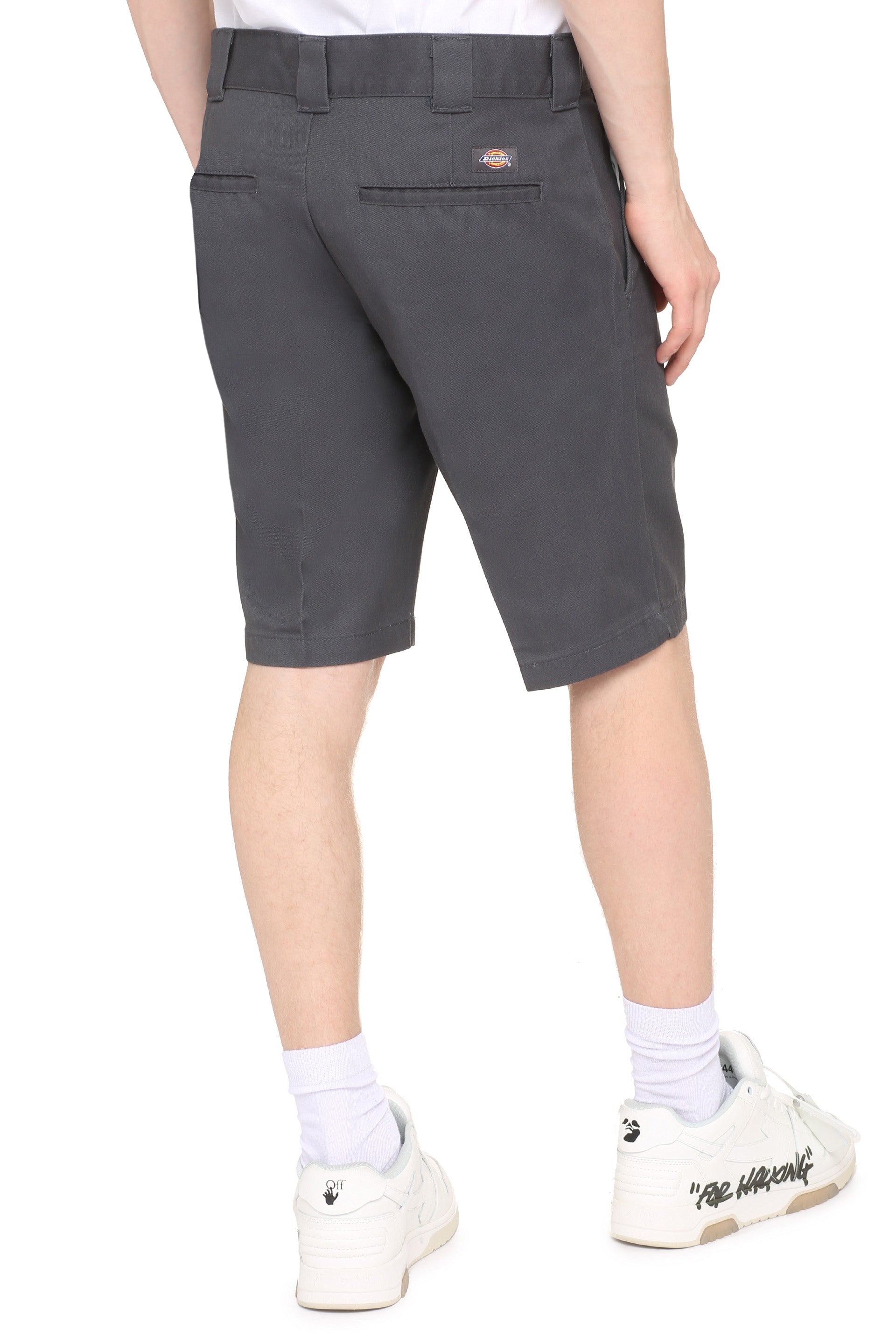 Cotton blend shorts