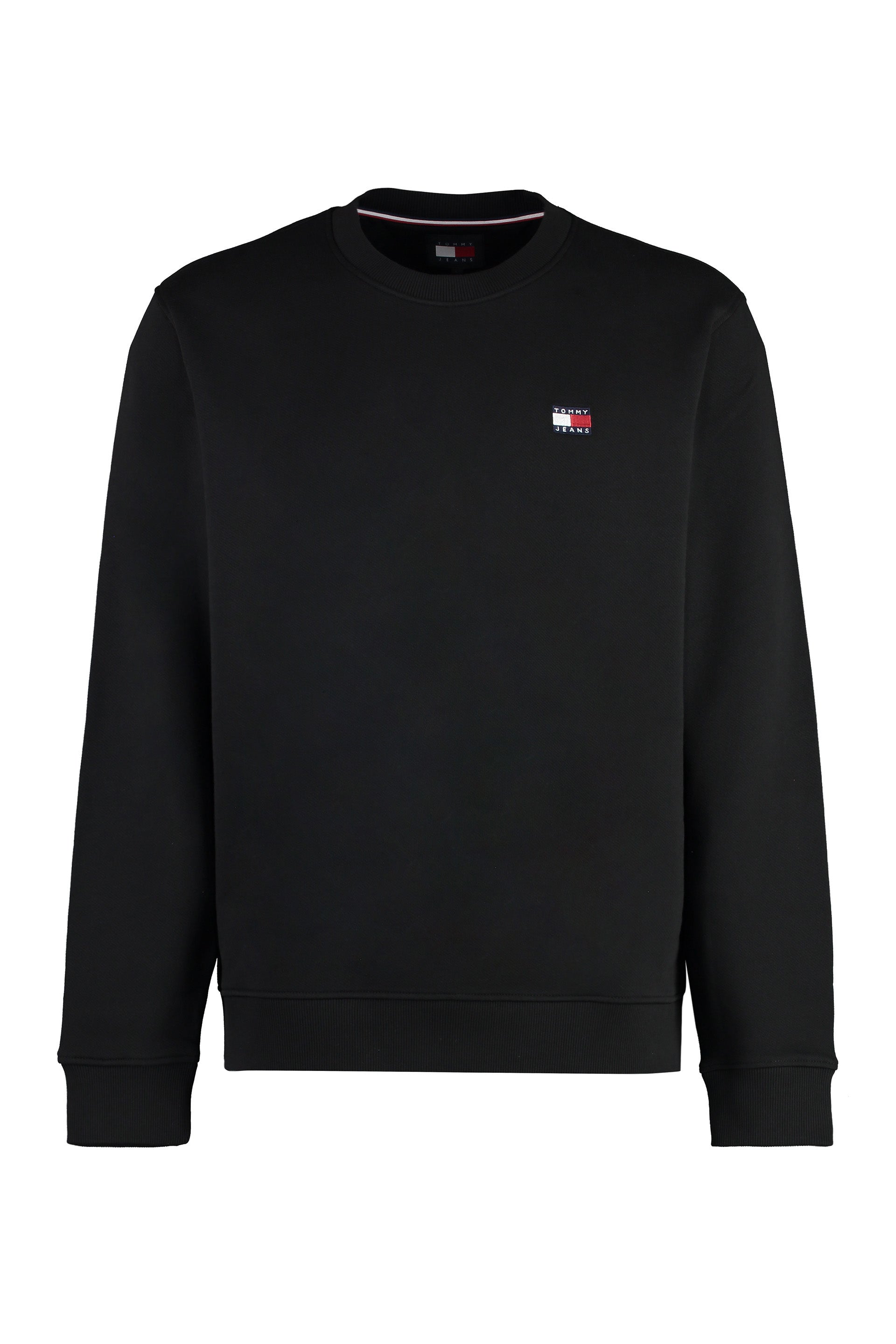 Cotton crew-neck sweatshirt