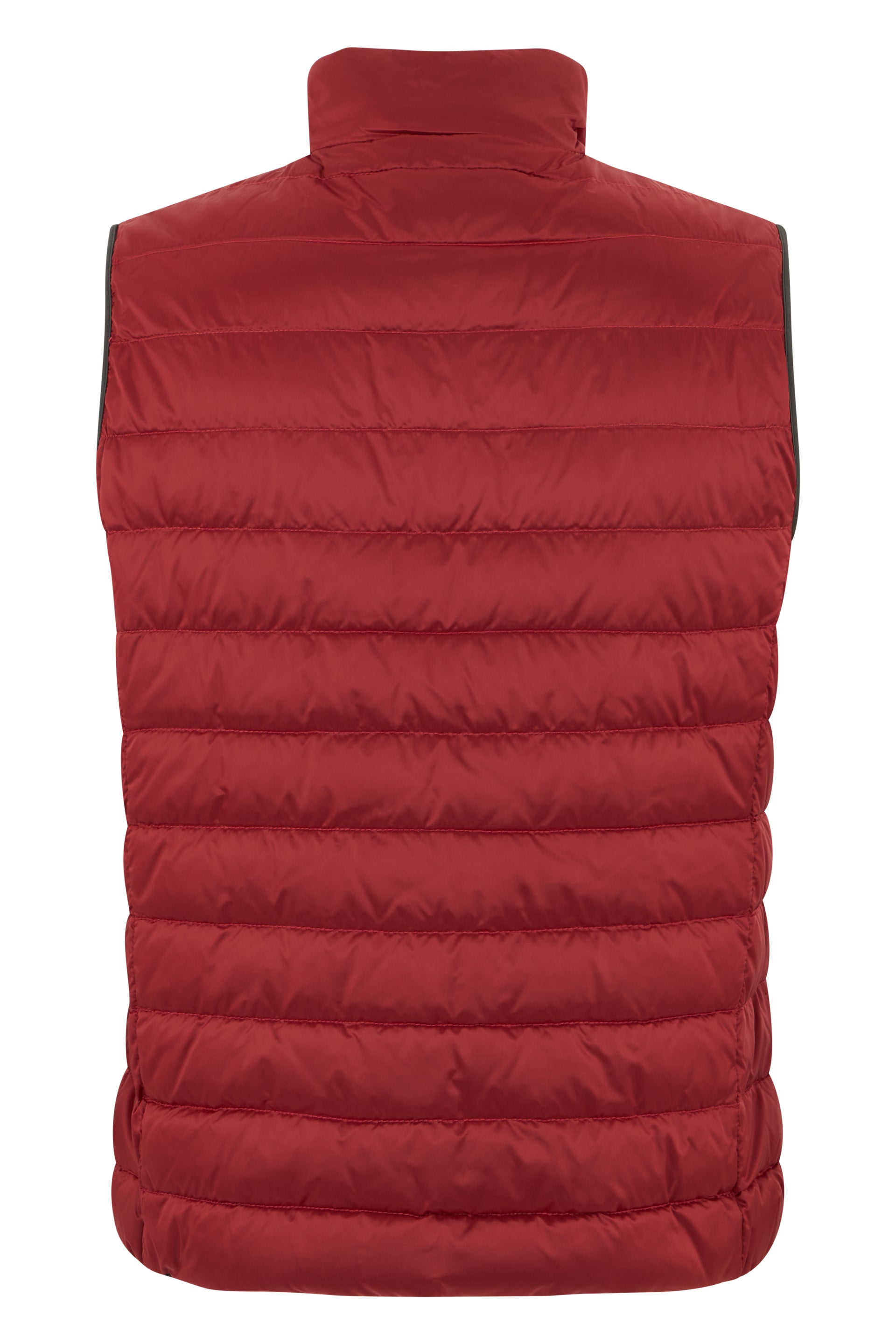 Modern red padded gilet for any occasion