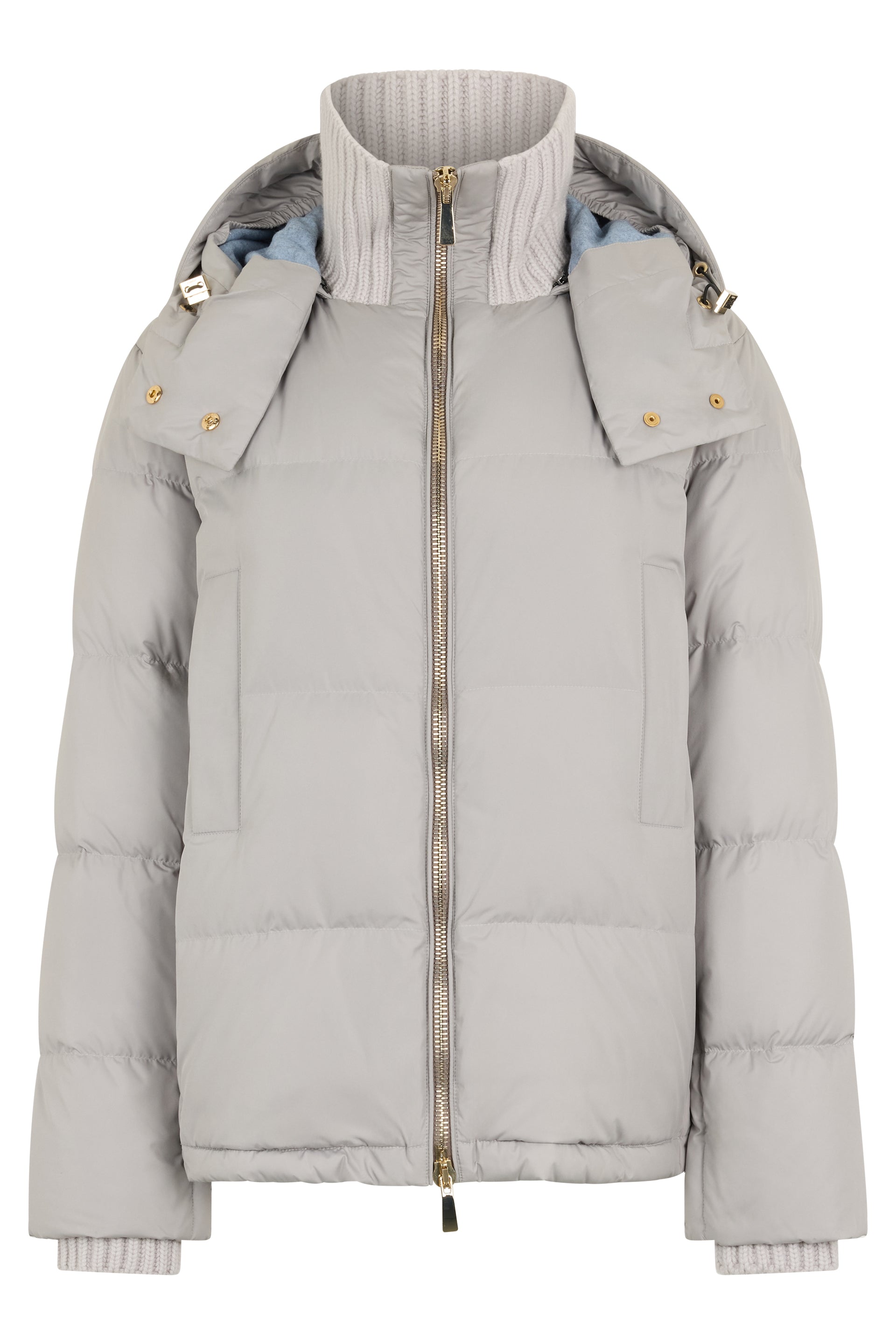Neutral modern padded jacket ideal for winter.