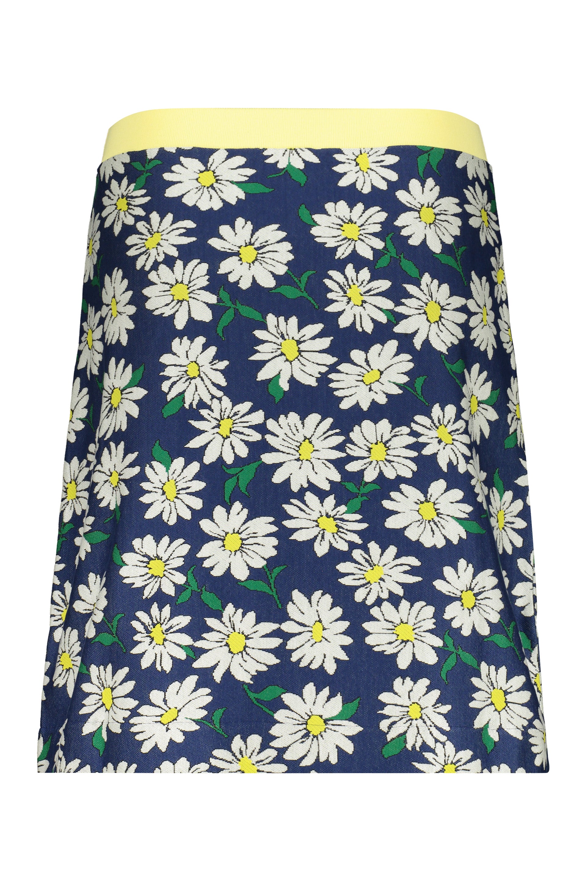 Jacquard knit skirt