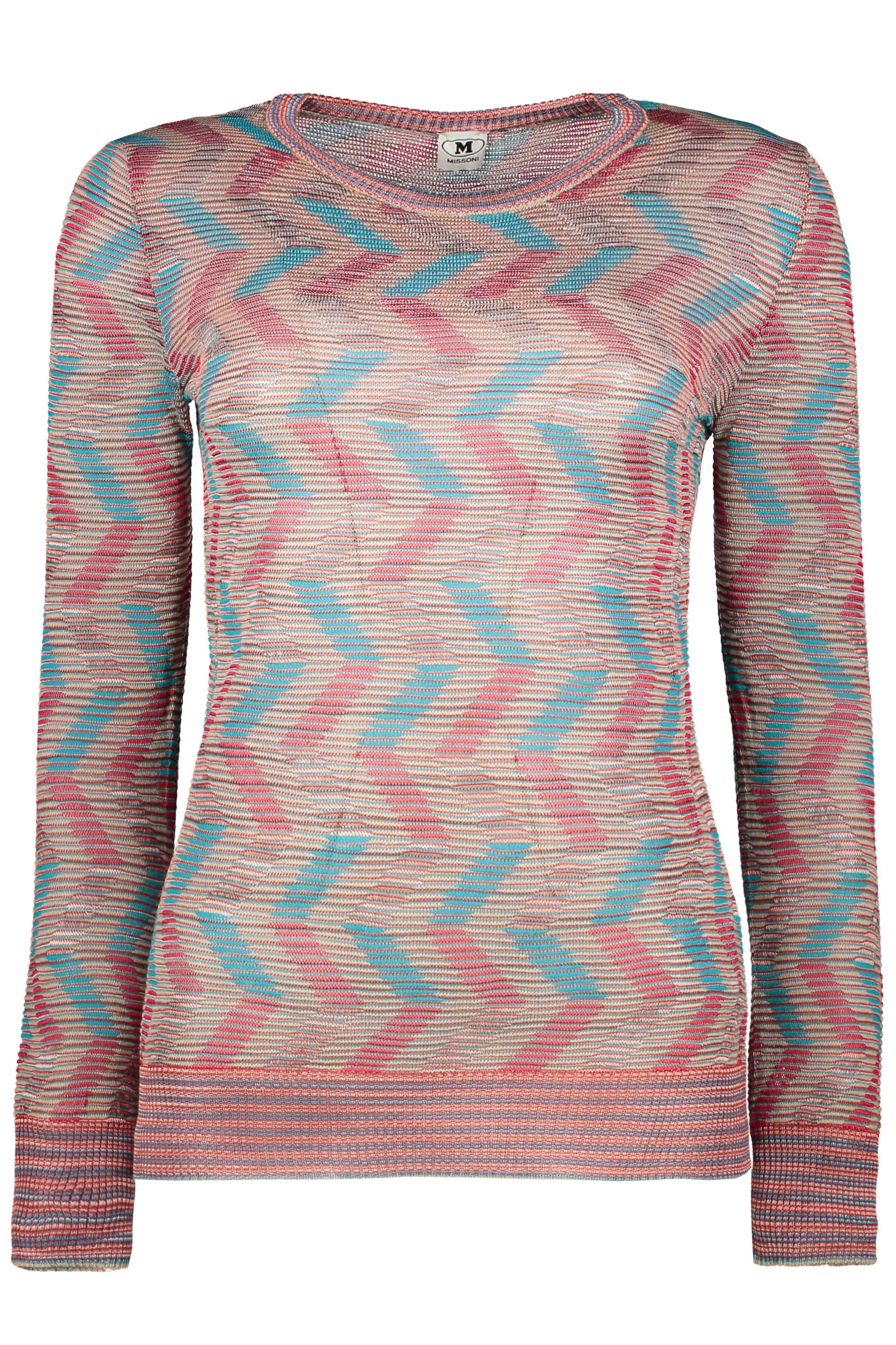 Long sleeve crew-neck sweater