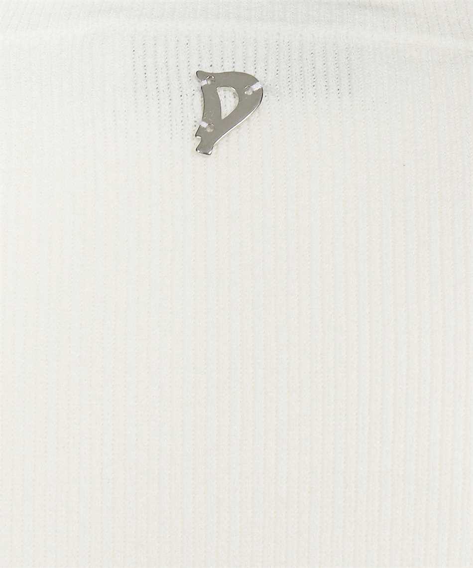 Knitted viscosa-blend top