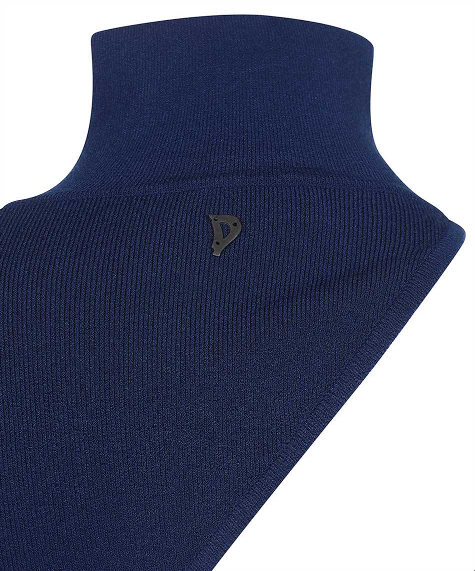 Knitted viscosa-blend top