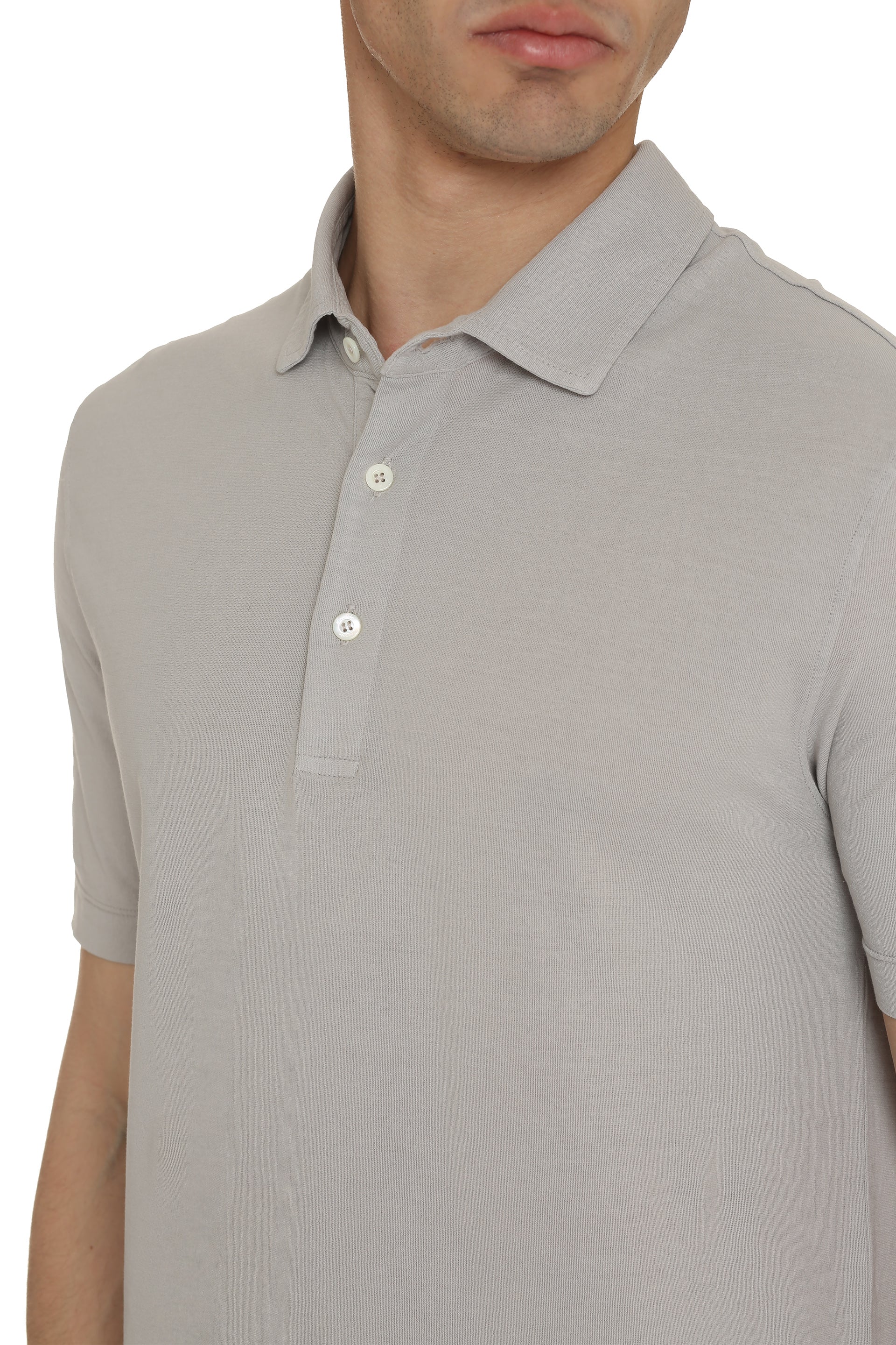 Cotton polo shirt