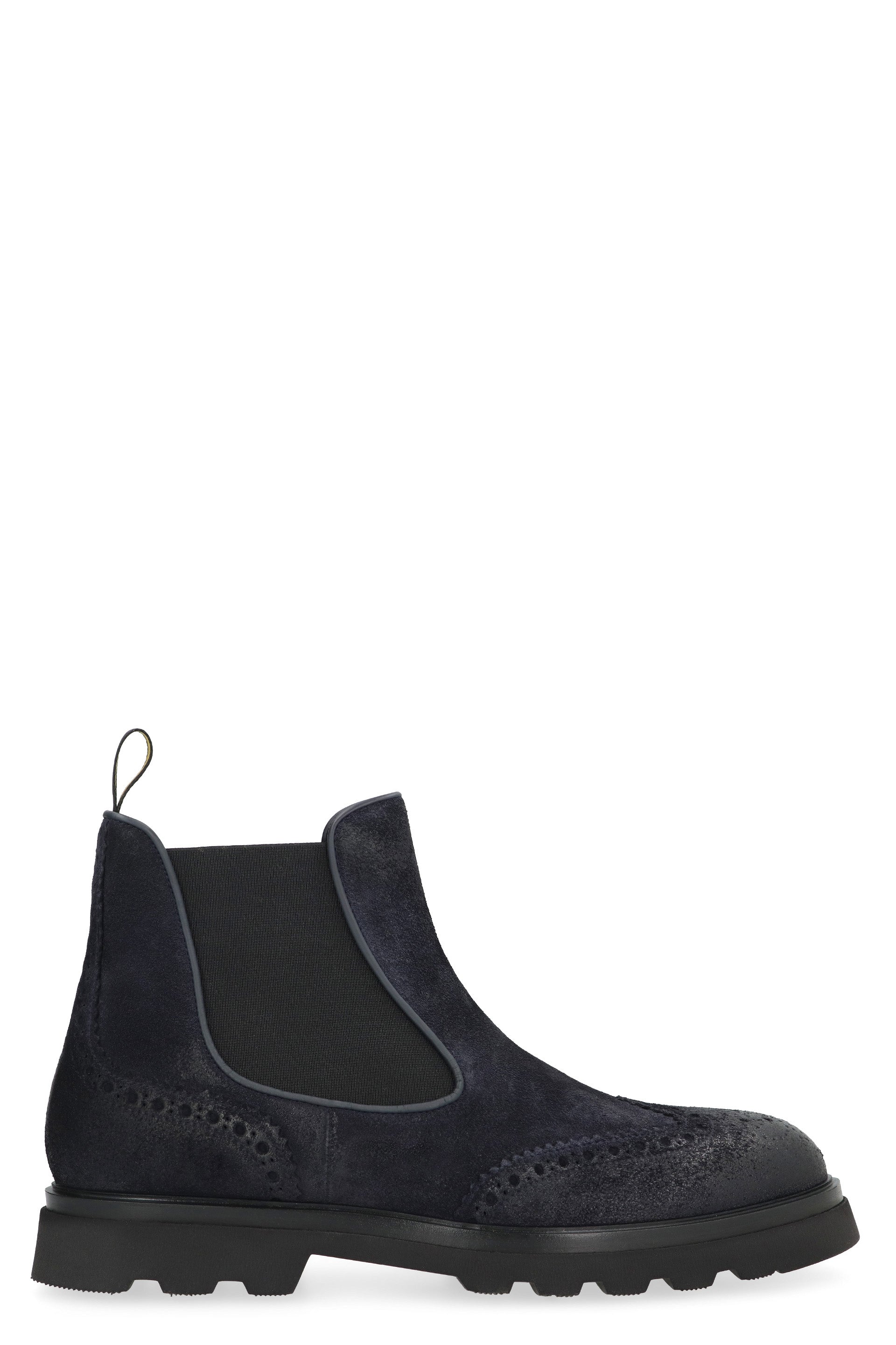 Suede chelsea boots