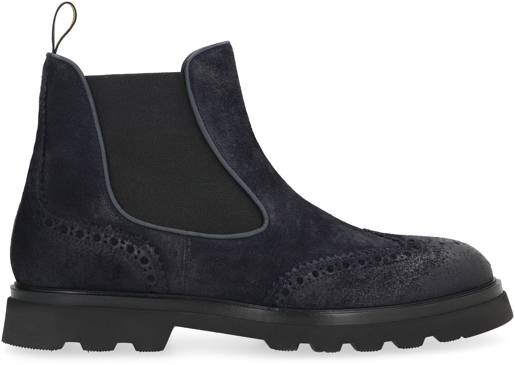 Suede chelsea boots