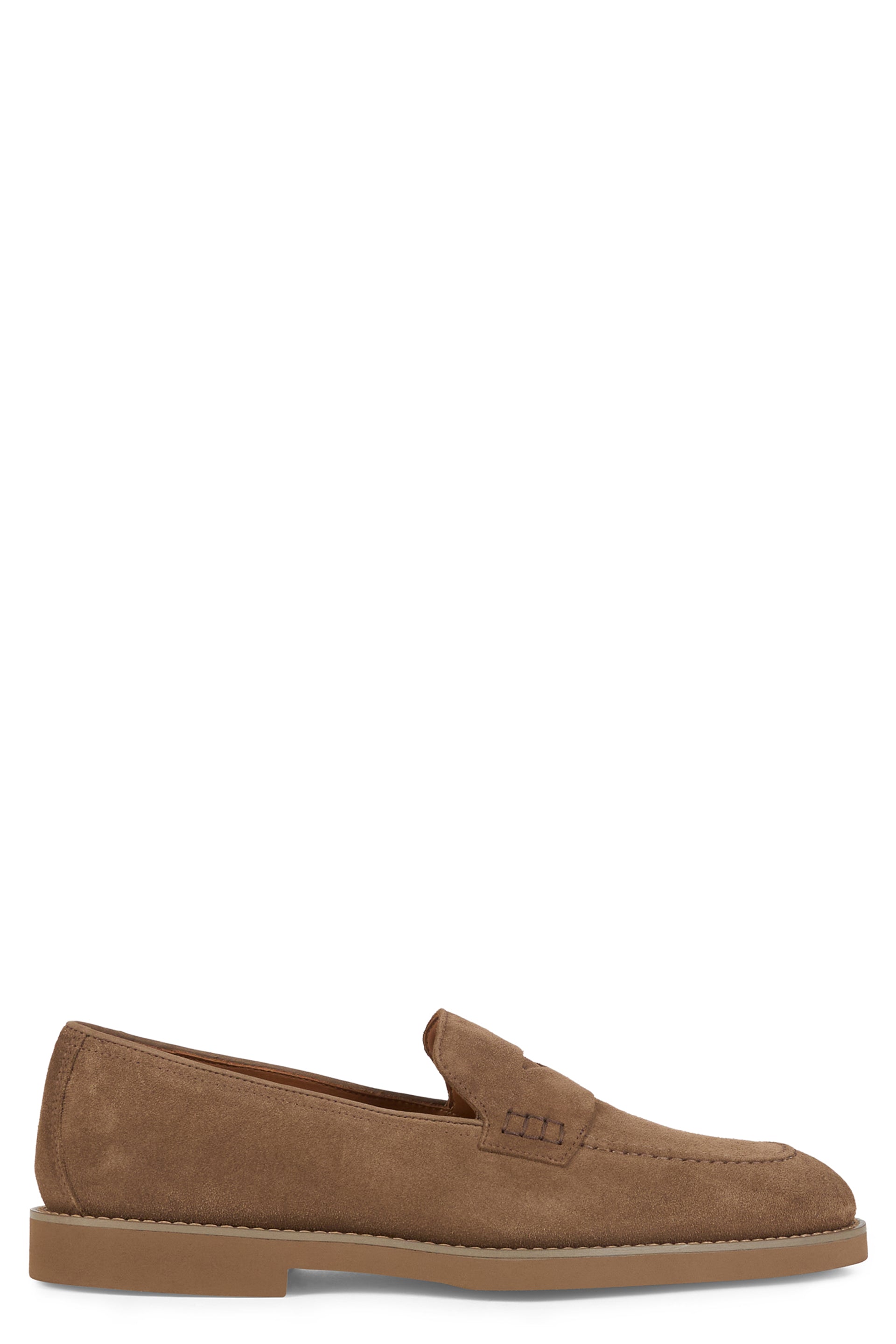 Suede loafer