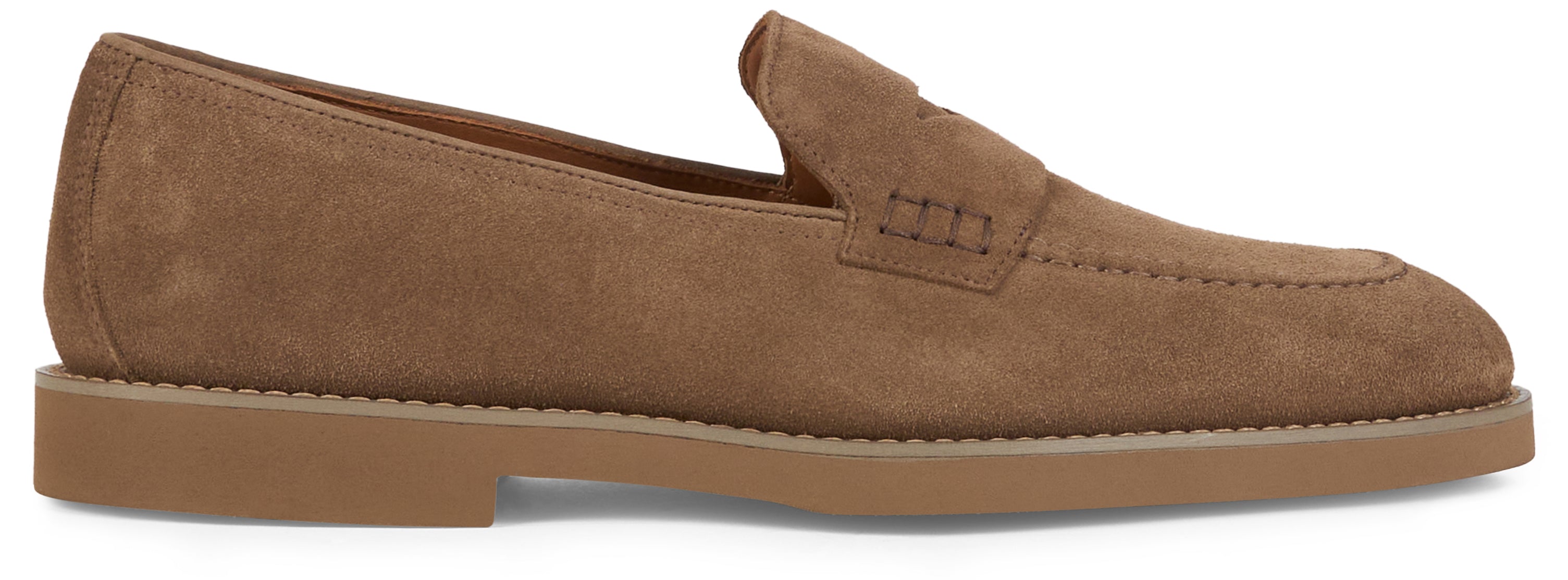 Suede loafer