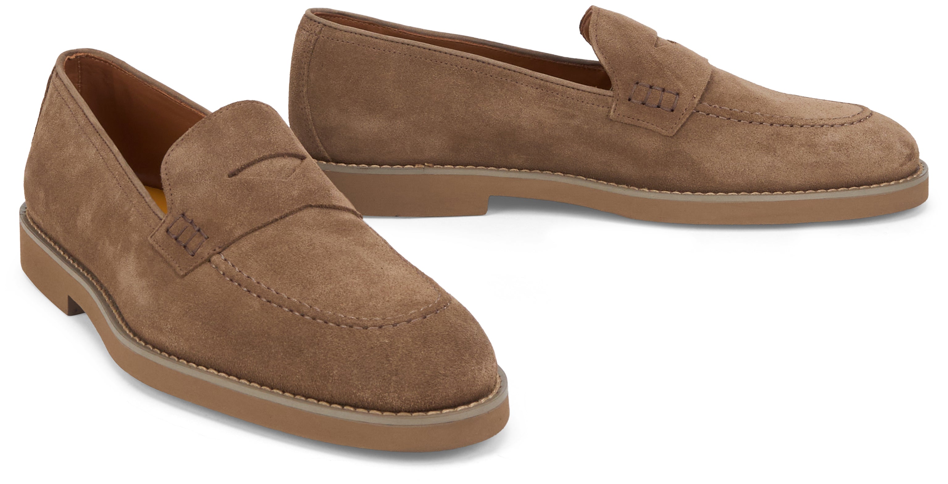 Suede loafer