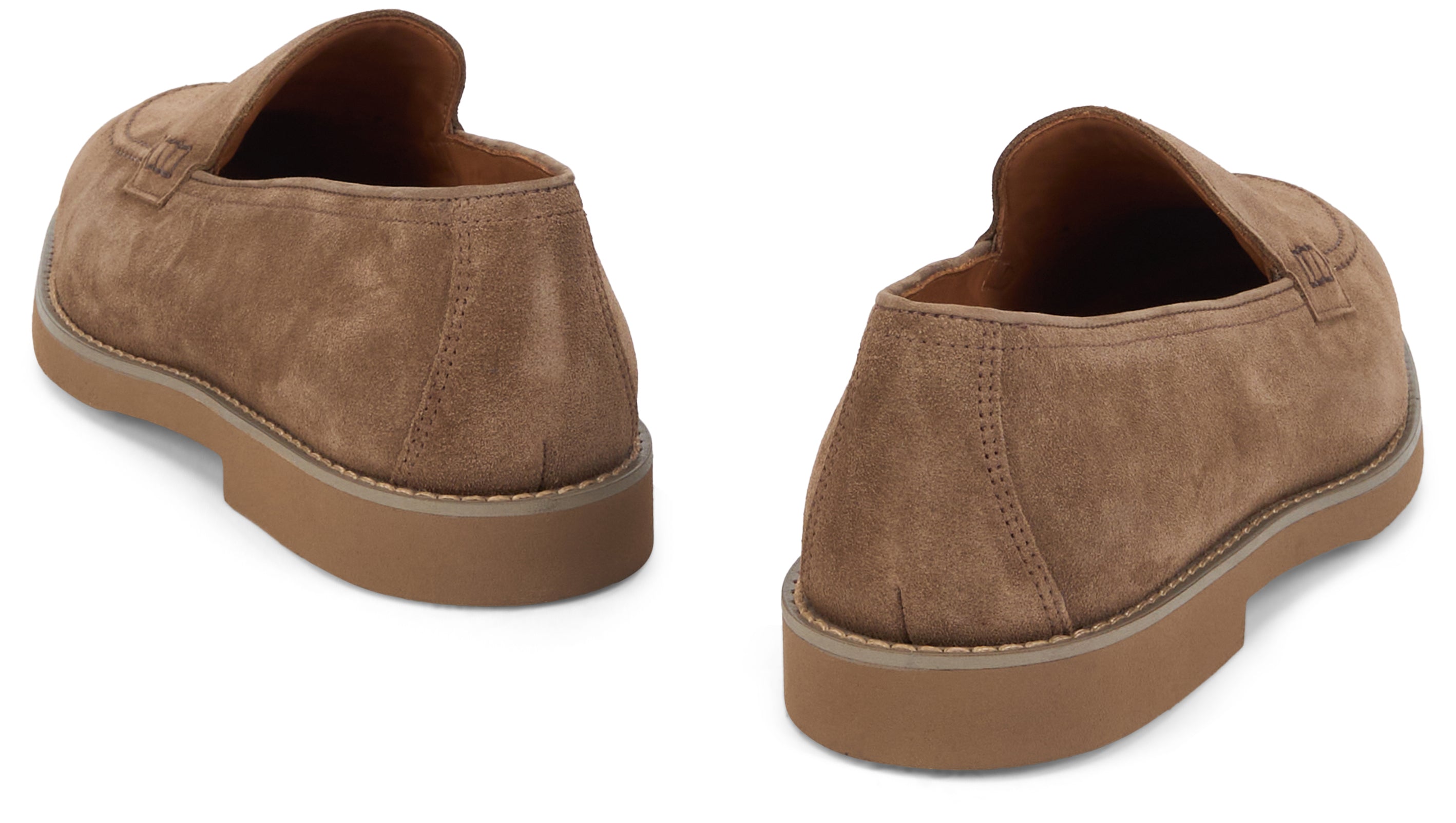 Suede loafer