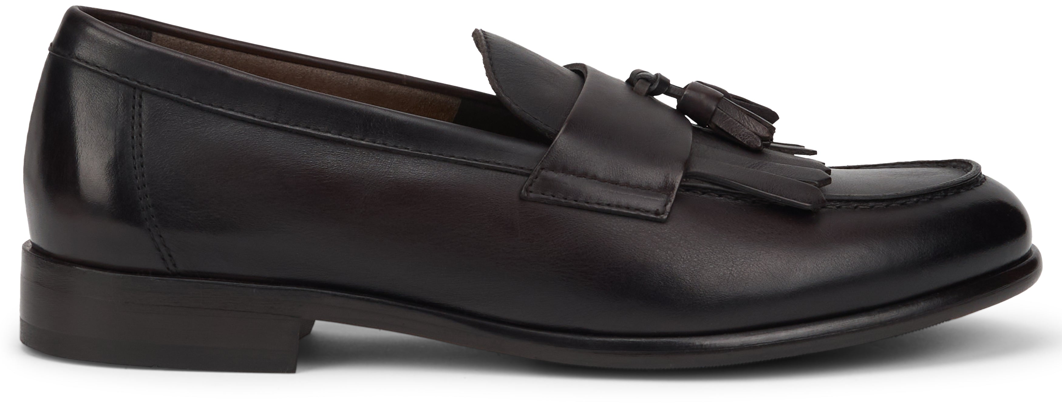 Leather moccasin
