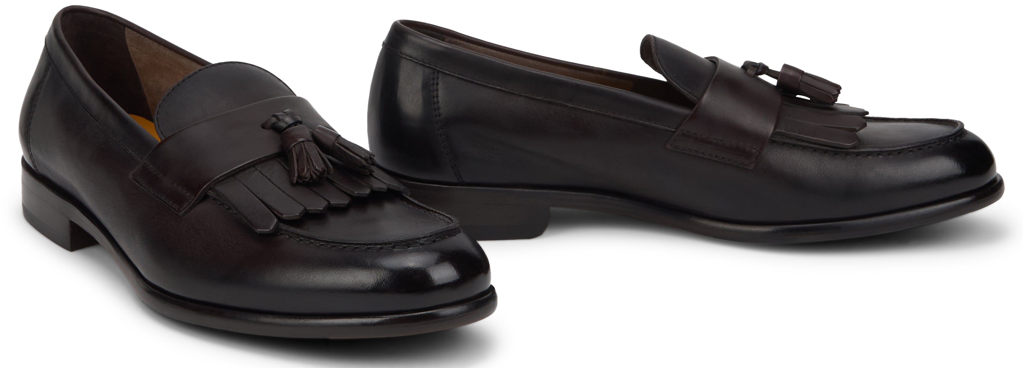Leather moccasin