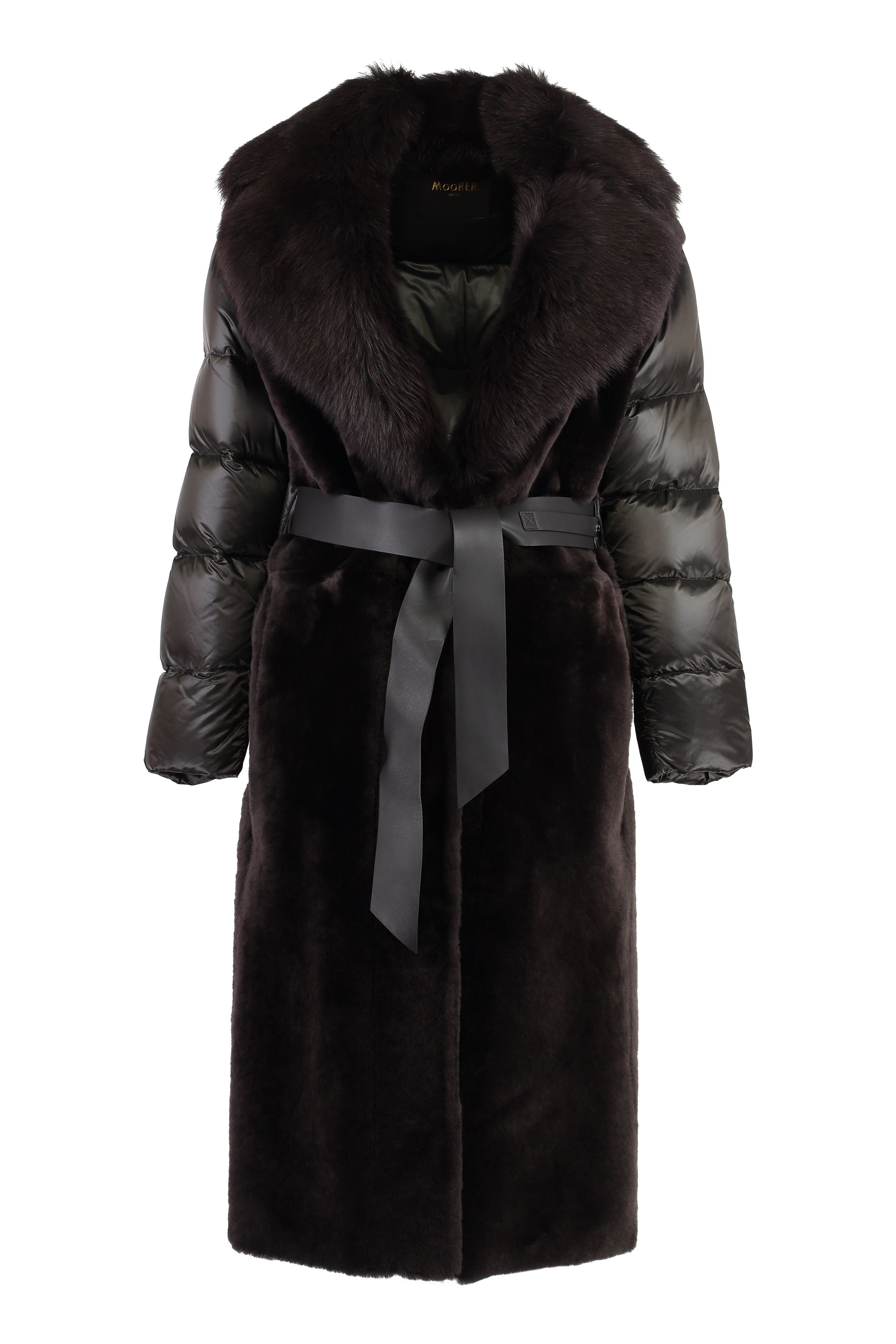 Duero fur and leather jacket