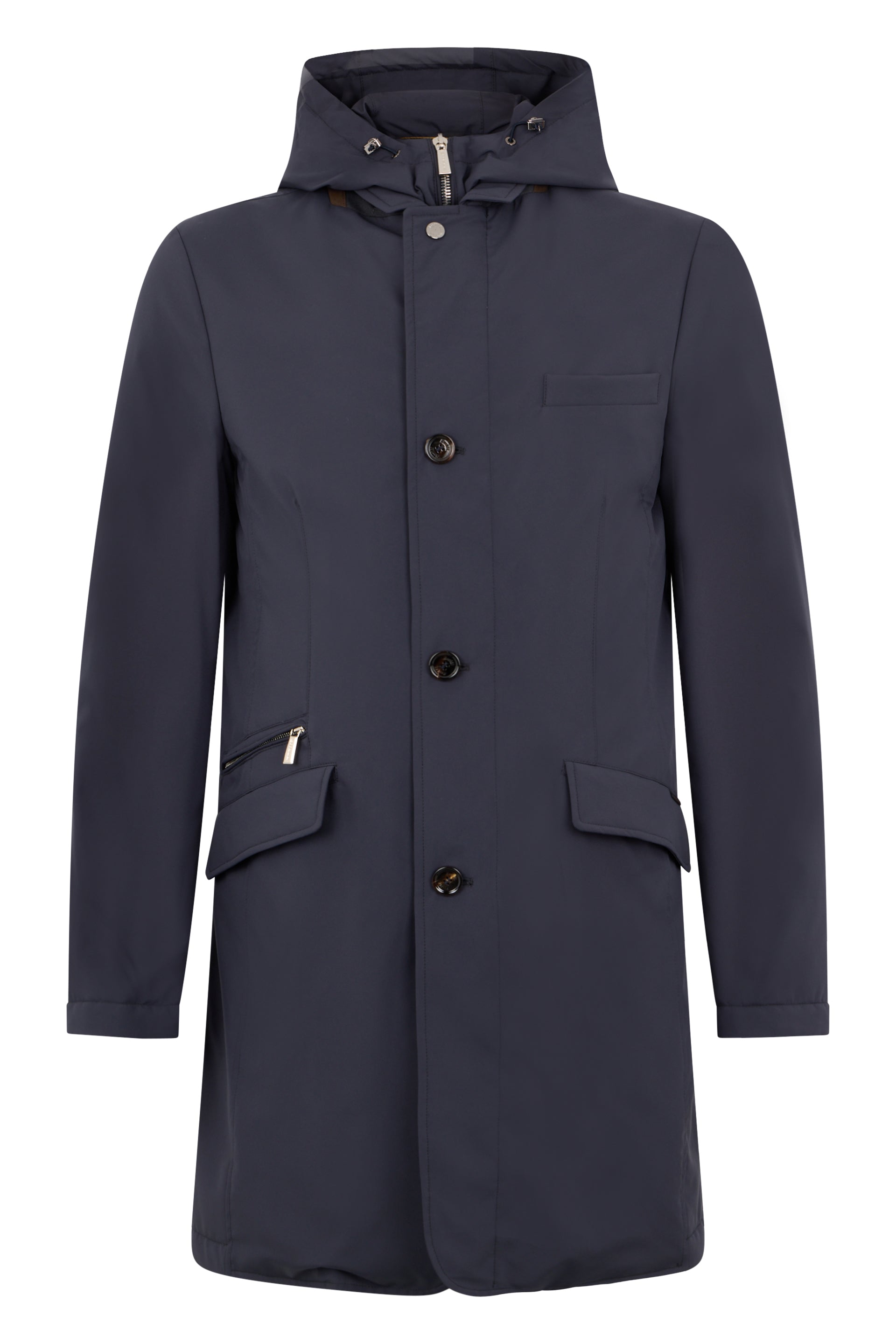 Elegant parka with hood, perfect for any occasion