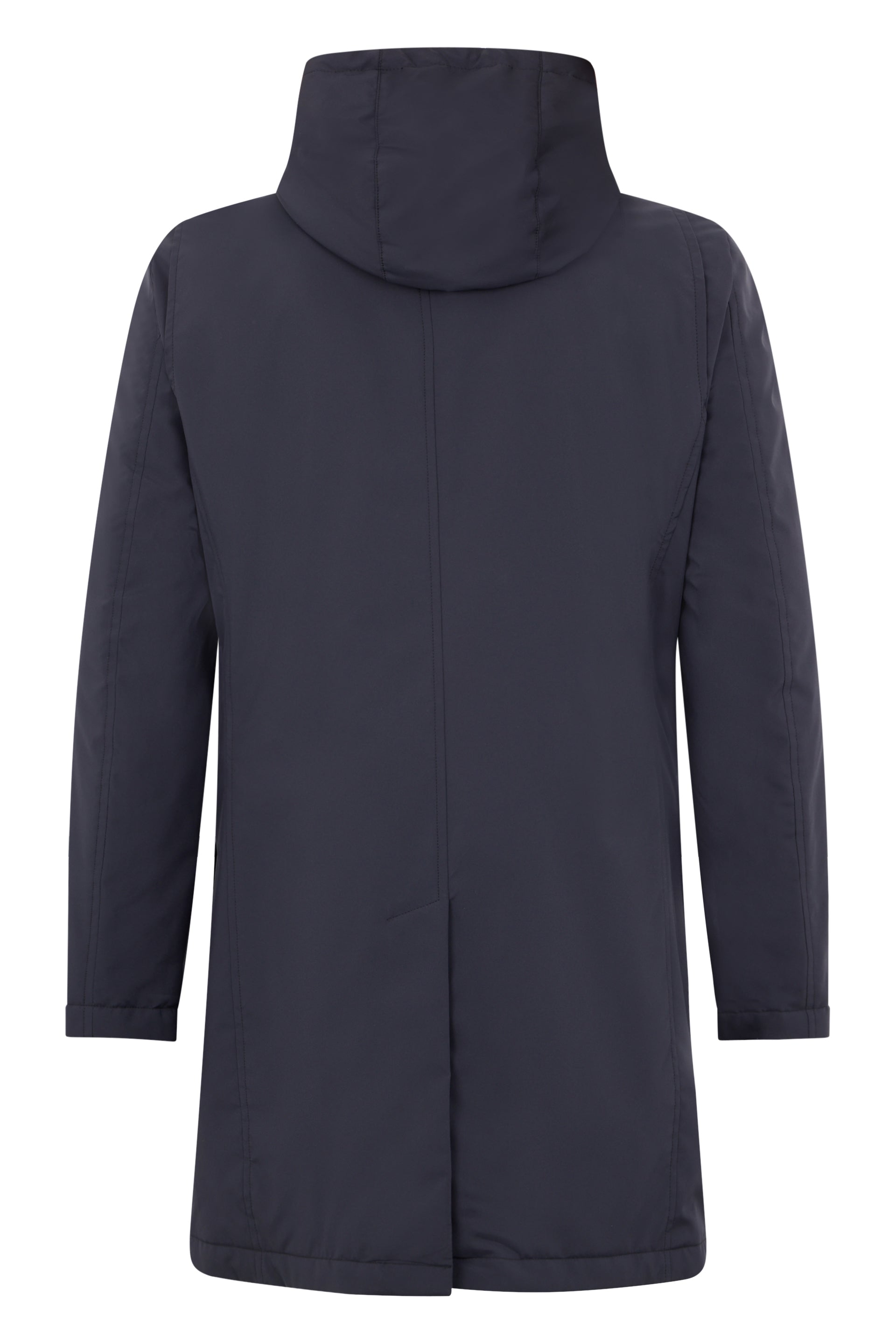Elegant parka with hood, perfect for any occasion