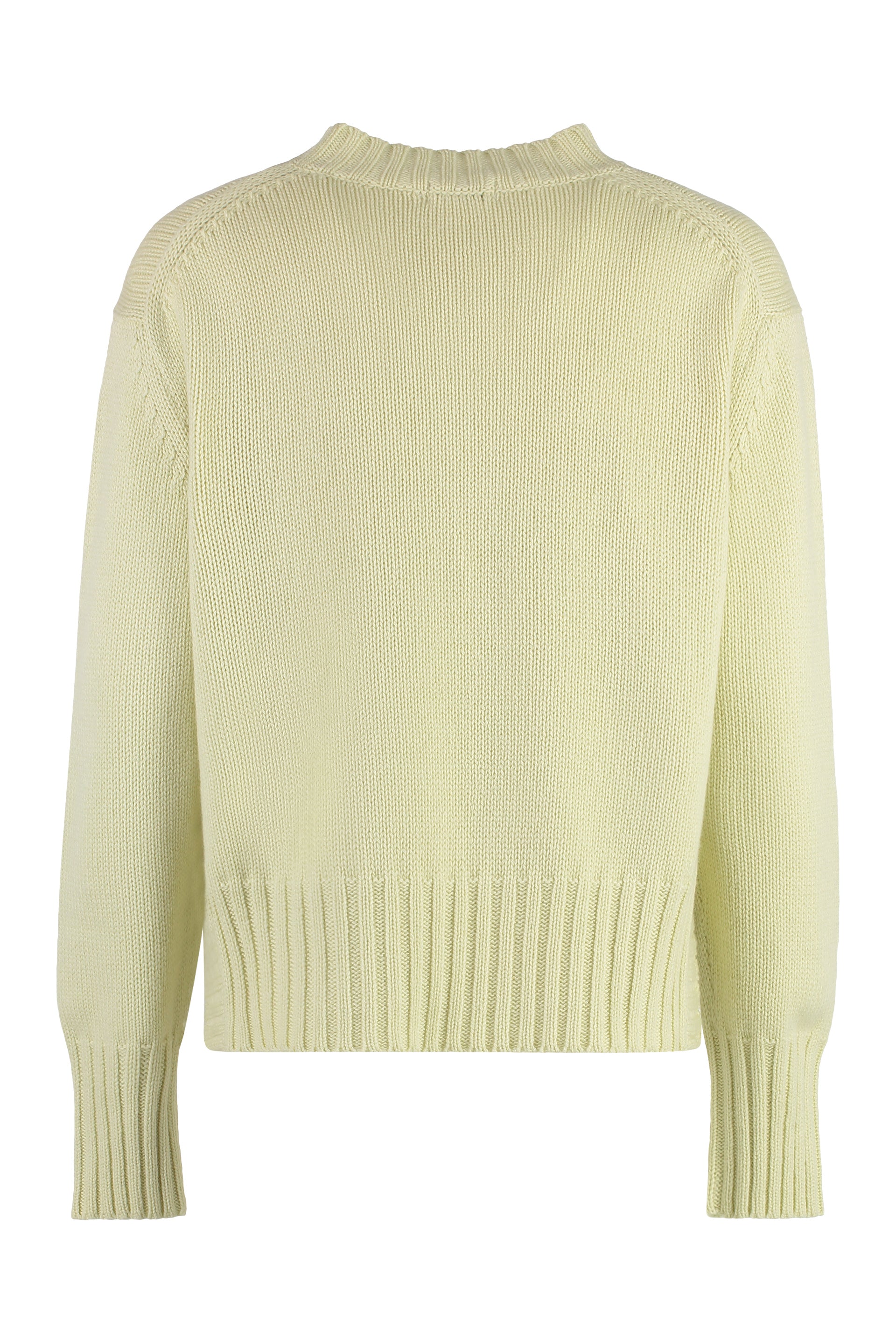 Crew-neck cashmere sweater