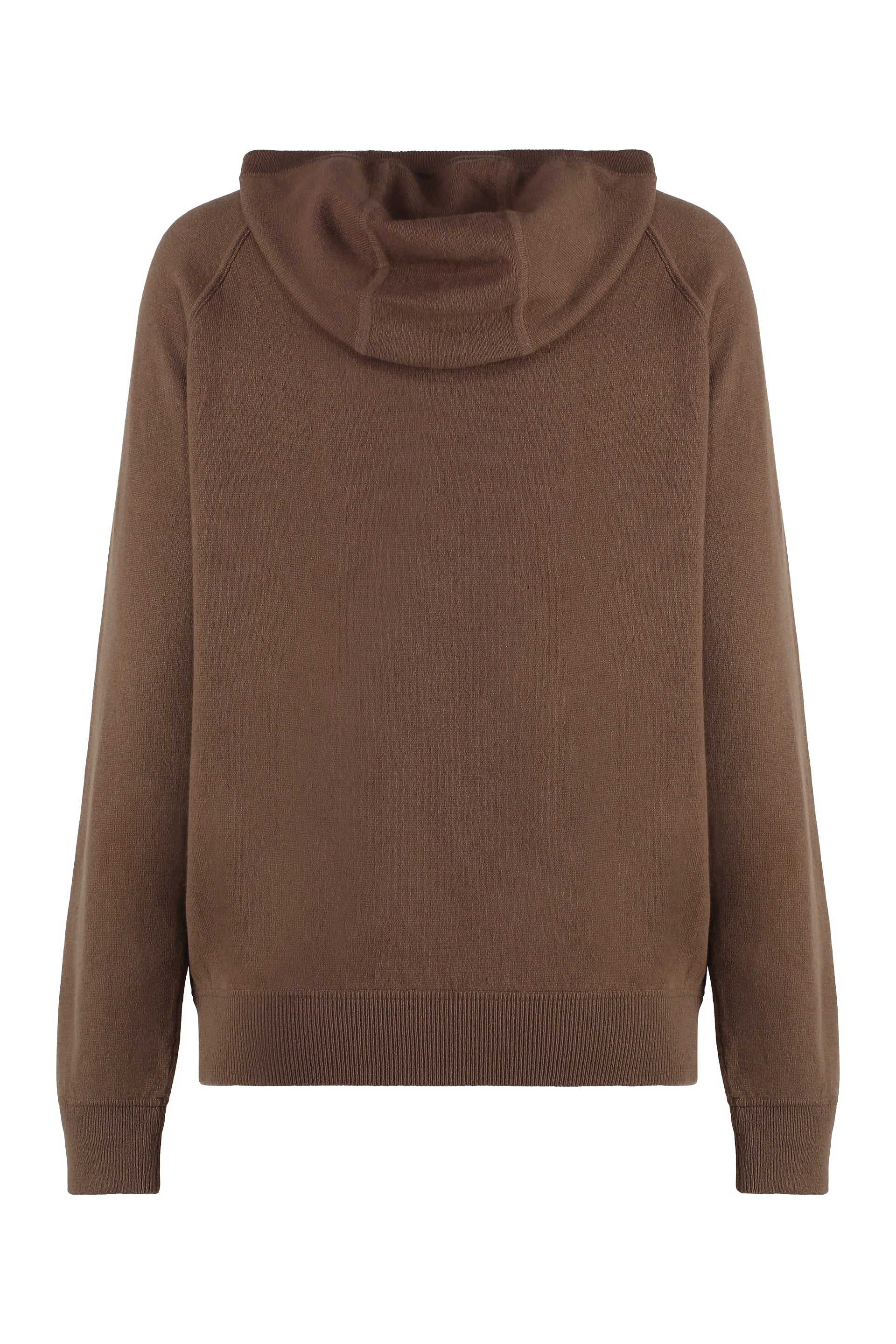 Knitted hoodie