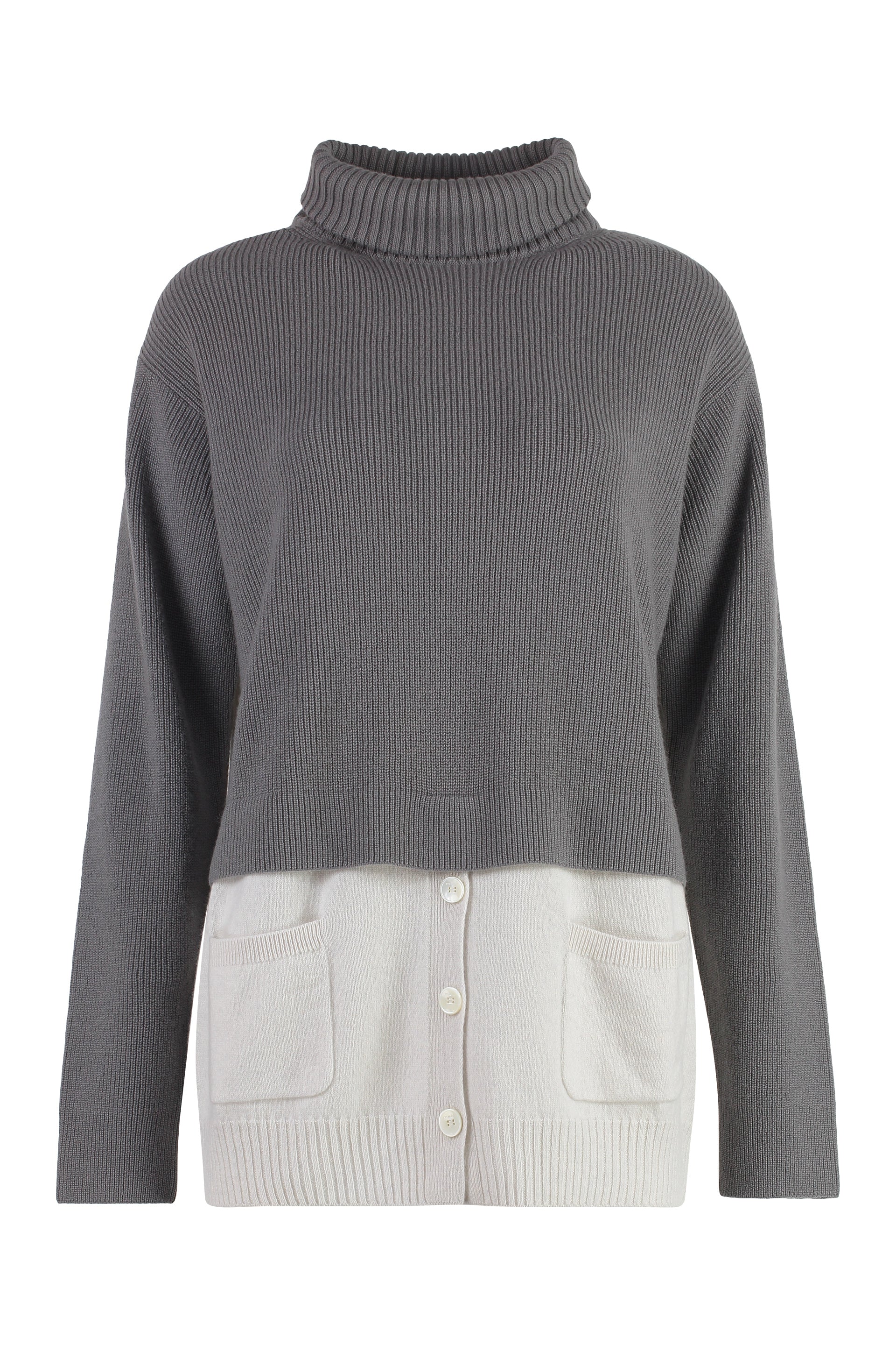 Cashmere turtleneck sweater