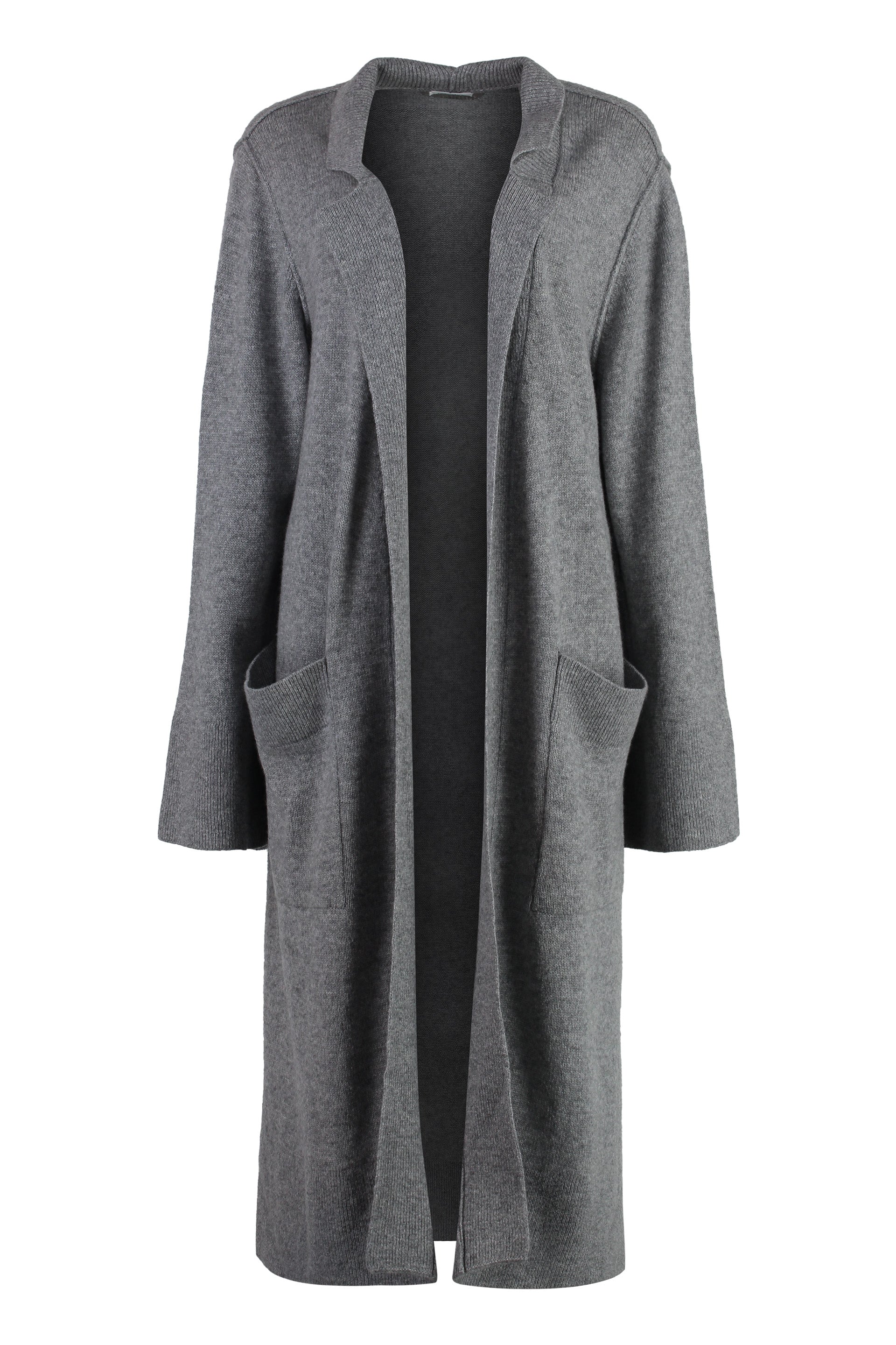 Cashmere maxi-cardigan