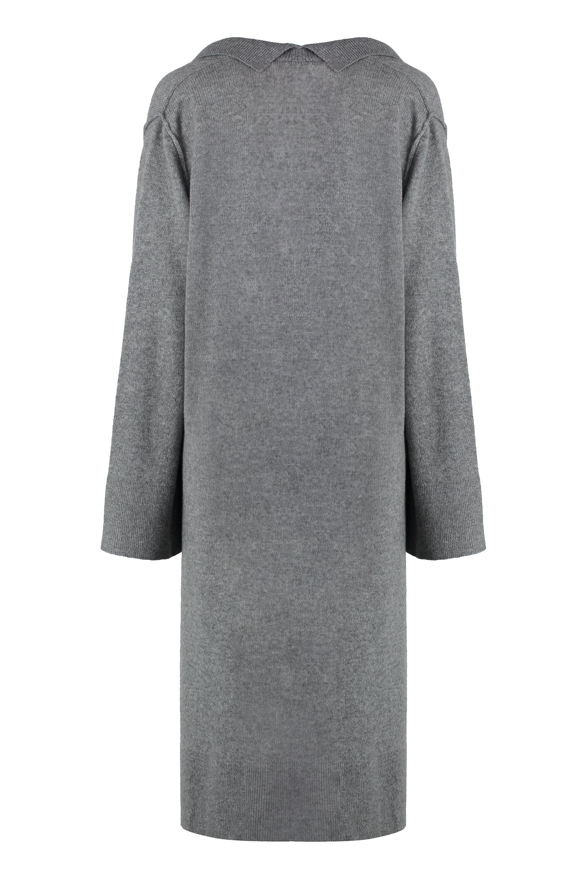 Cashmere maxi-cardigan