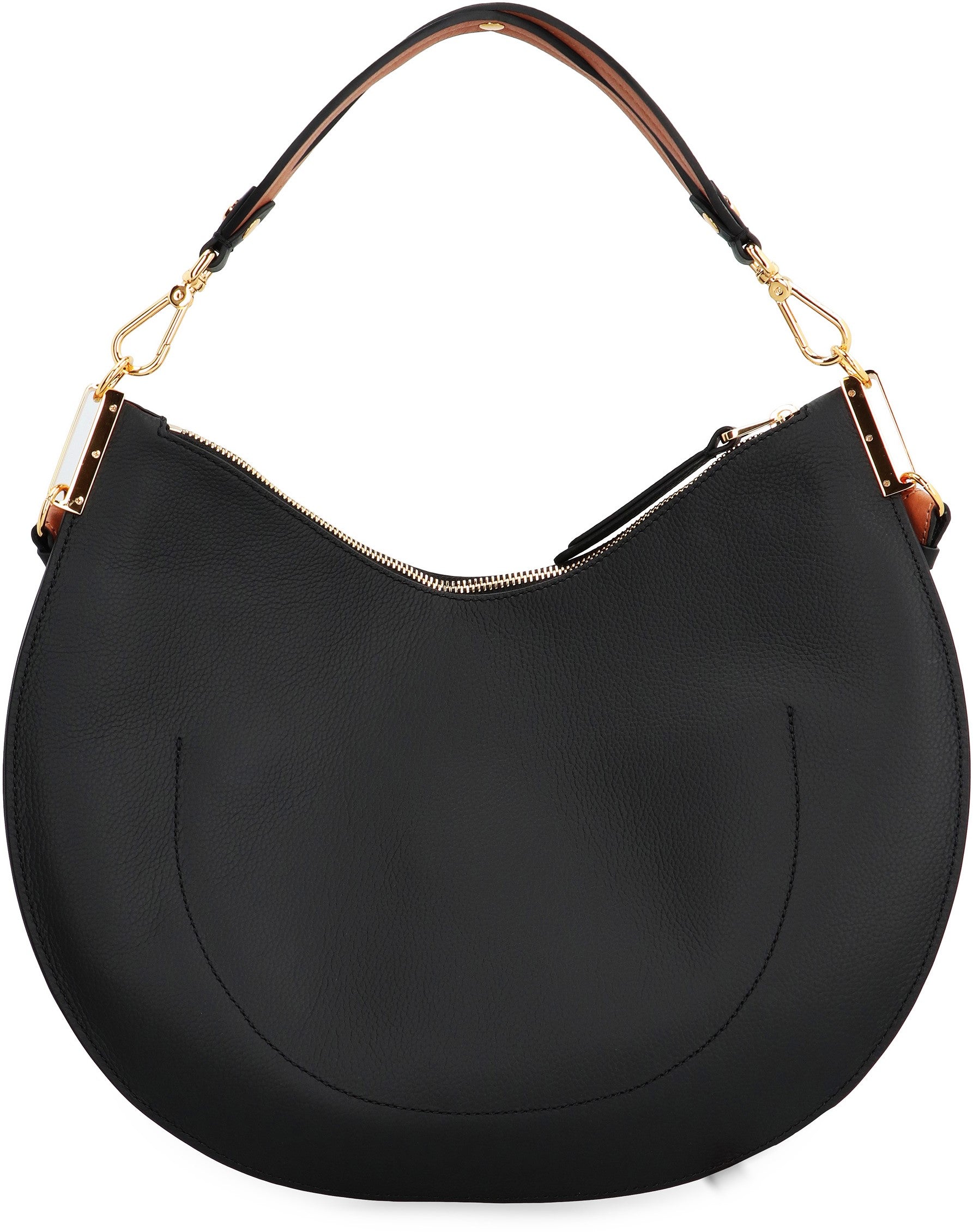 Sunup leather shoulder bag