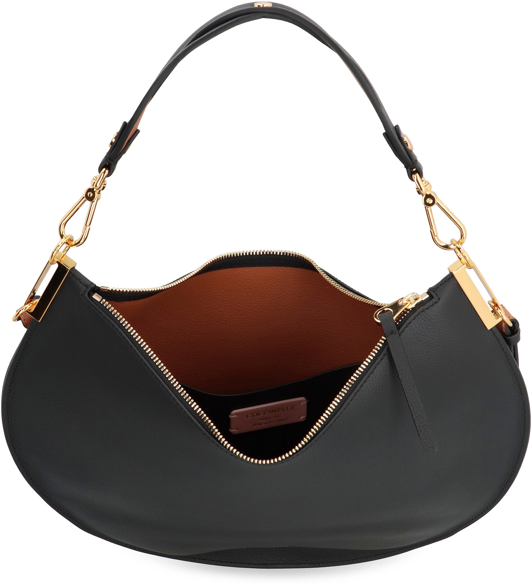 Sunup leather shoulder bag