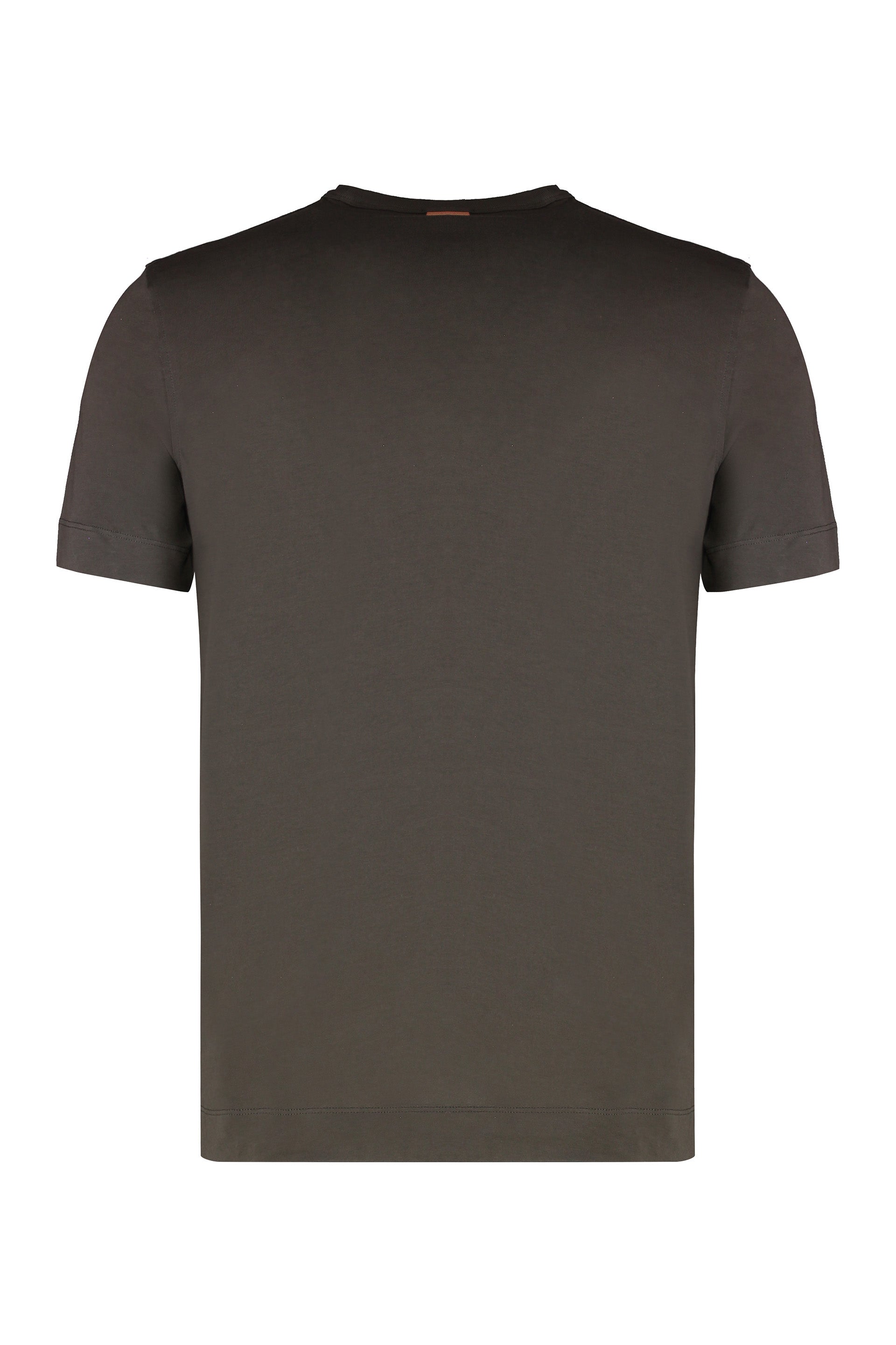 Cotton crew-neck T-shirt