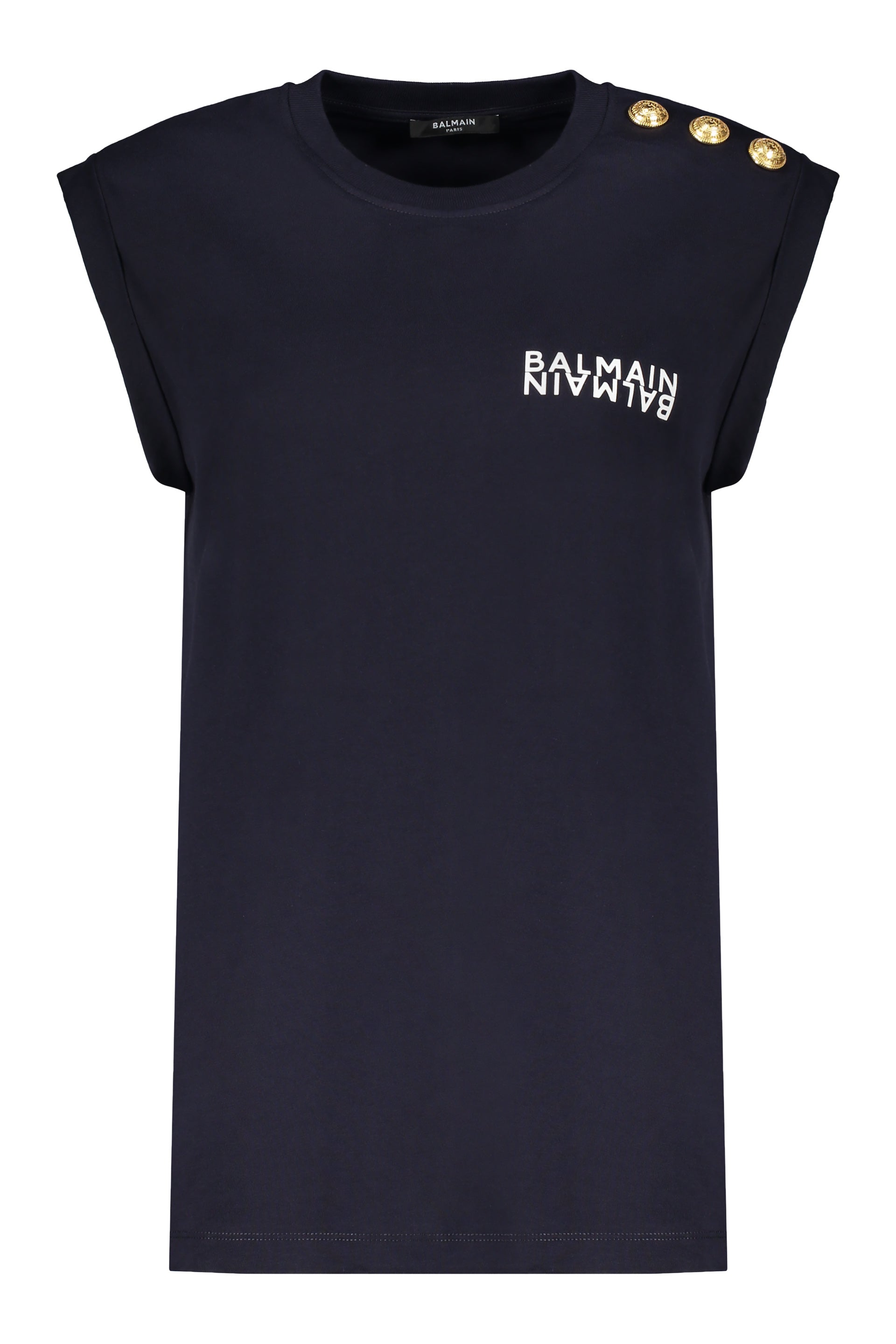 Cotton T-shirt with logo