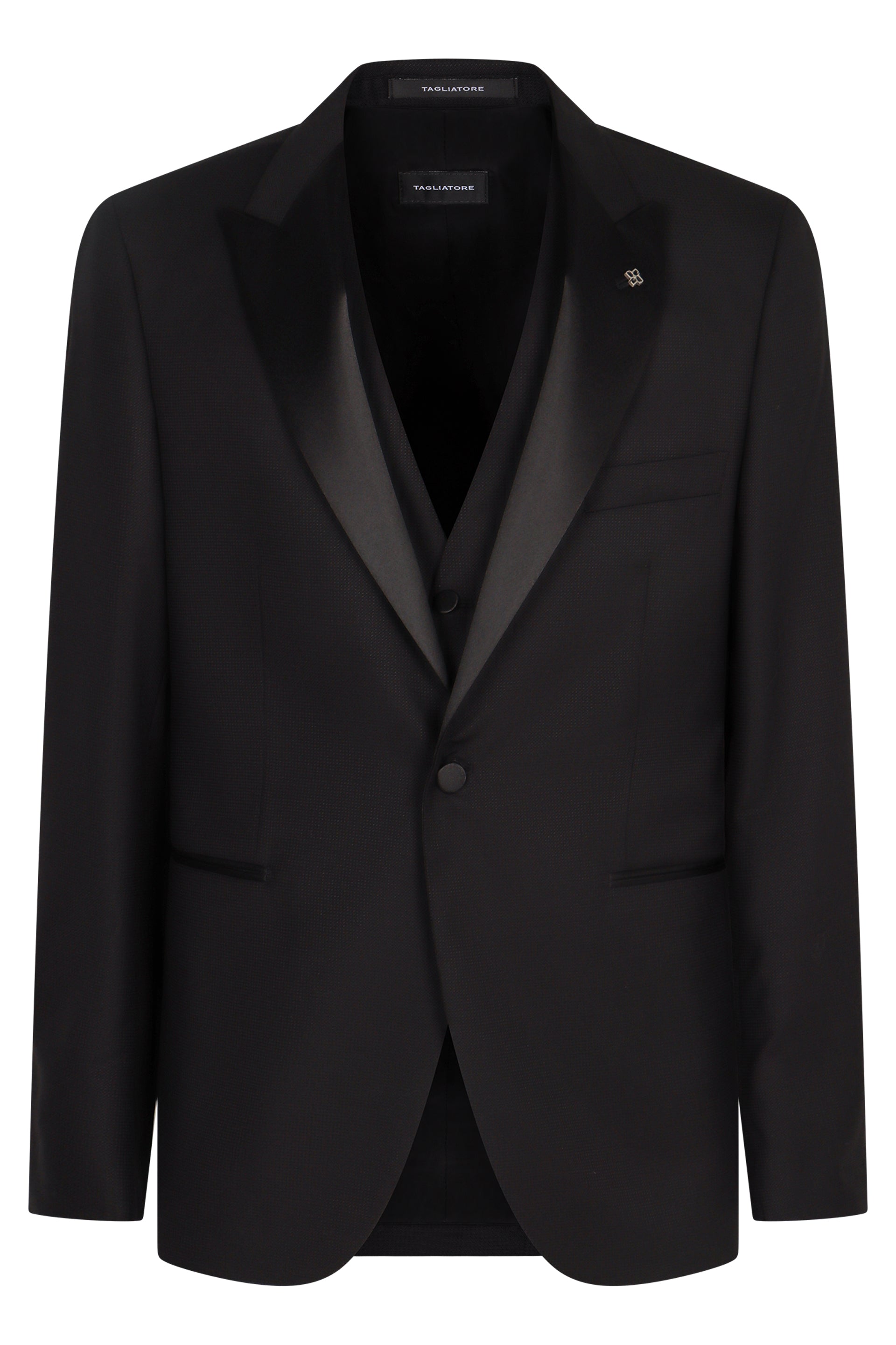 Three-piece wool suit